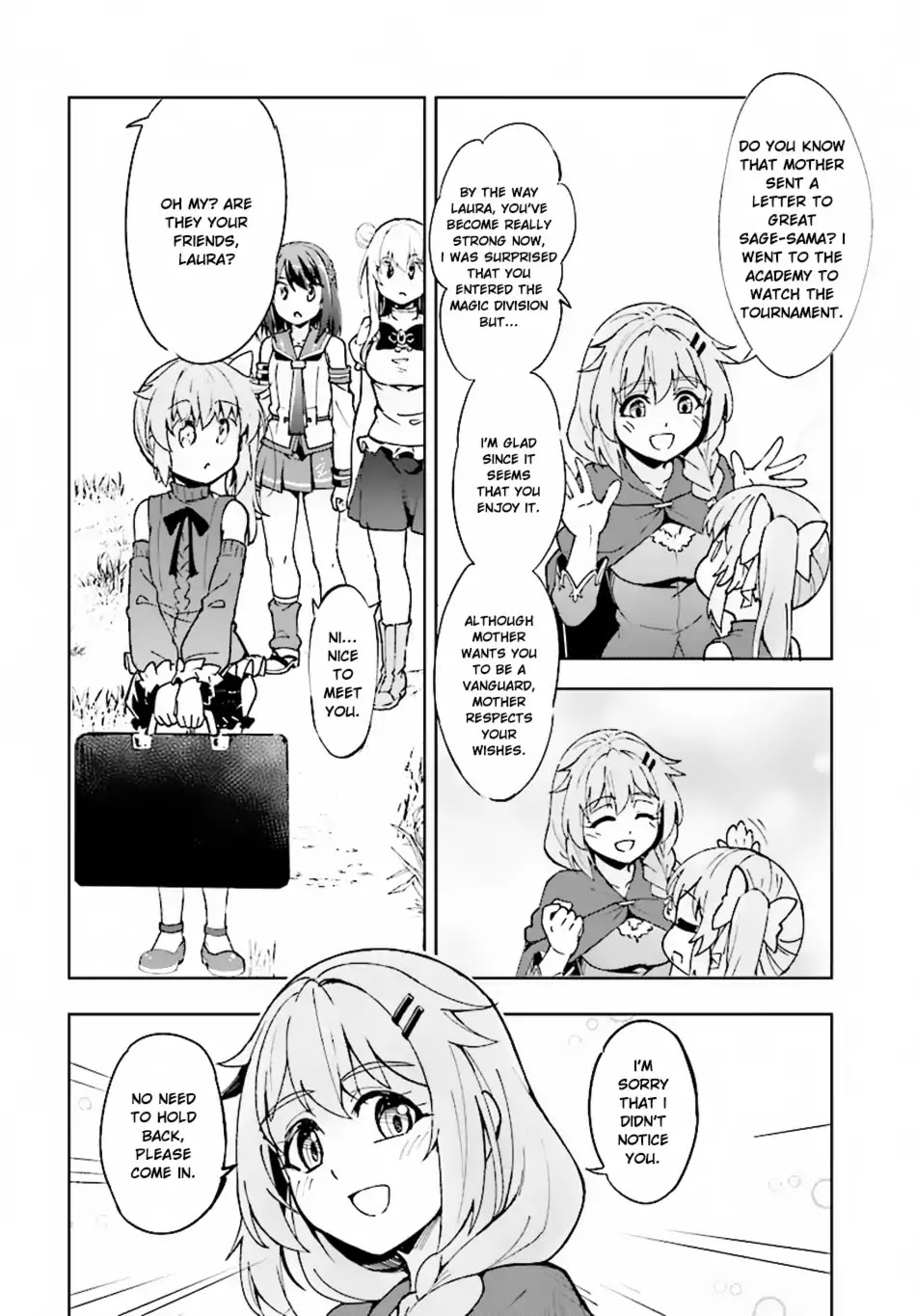 Kenshi o Mezashite Nyūgaku Shitanoni Mahō Tekisei 9999 Nandesukedo!? Chapter 11 page 9 - Chapter 11: Found out by my parents!