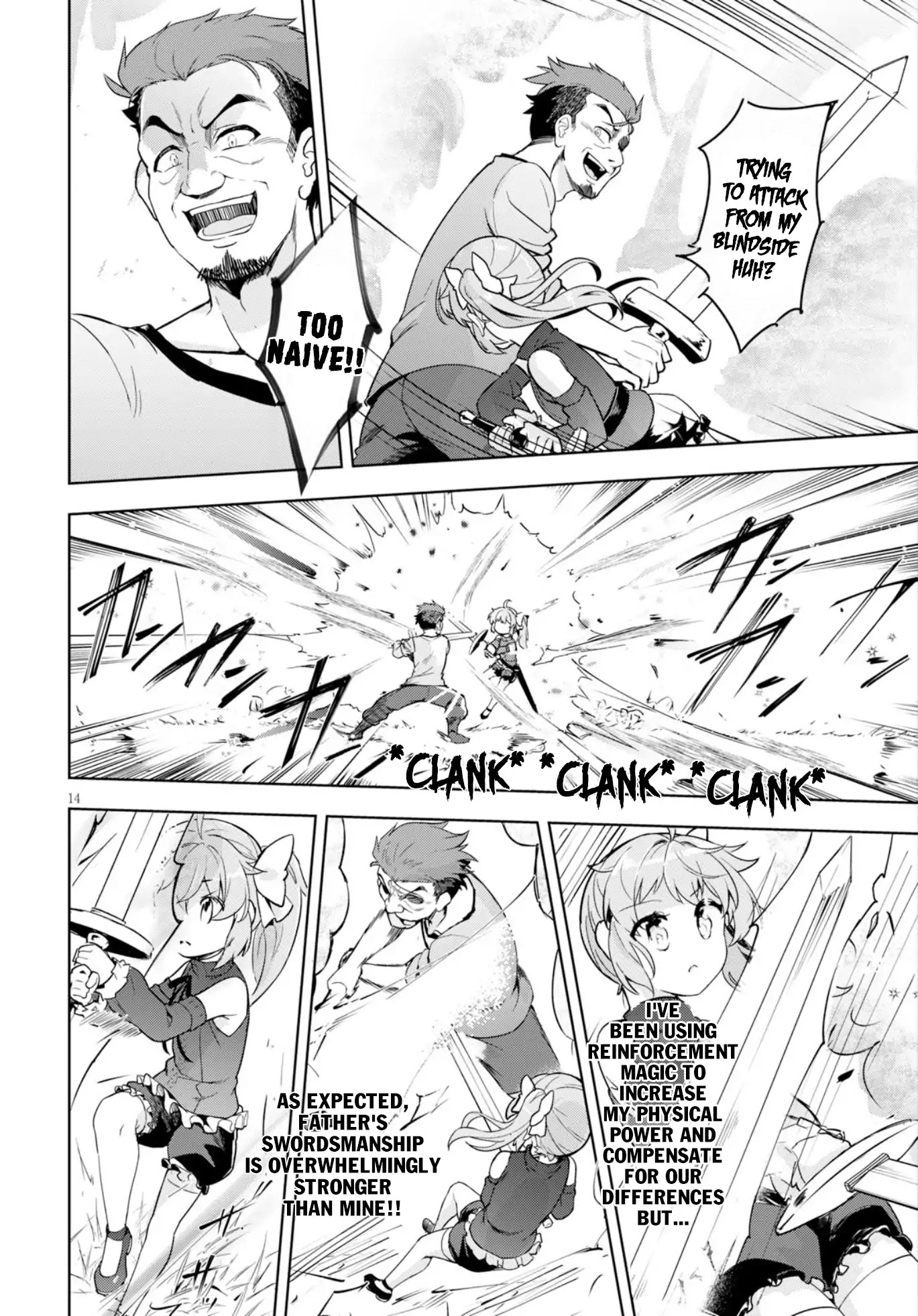 Kenshi o Mezashite Nyūgaku Shitanoni Mahō Tekisei 9999 Nandesukedo!? Chapter 12 page 15 - Chapter 12: Father "Serious Mode"!