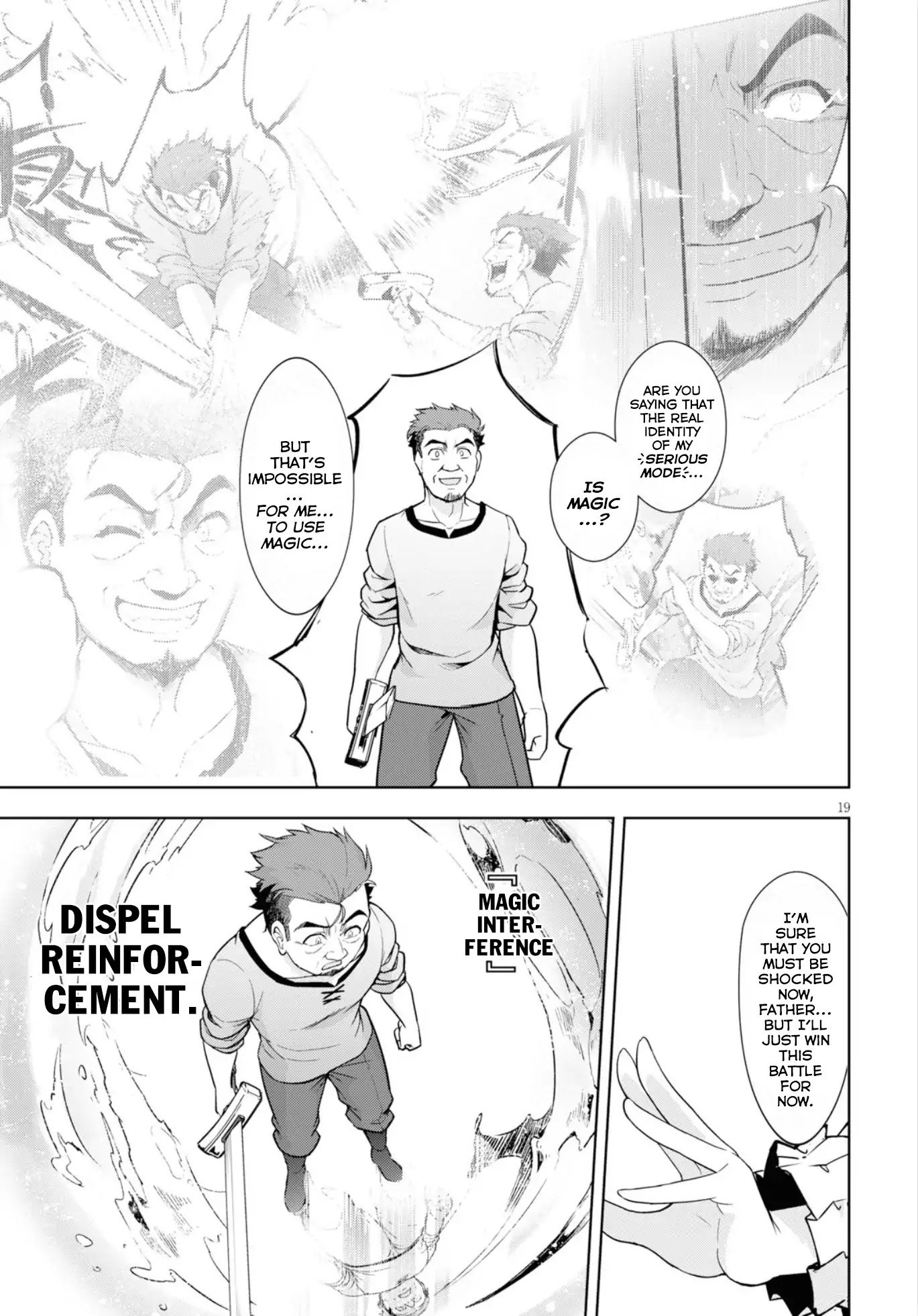 Kenshi o Mezashite Nyūgaku Shitanoni Mahō Tekisei 9999 Nandesukedo!? Chapter 12 page 20 - Chapter 12: Father "Serious Mode"!
