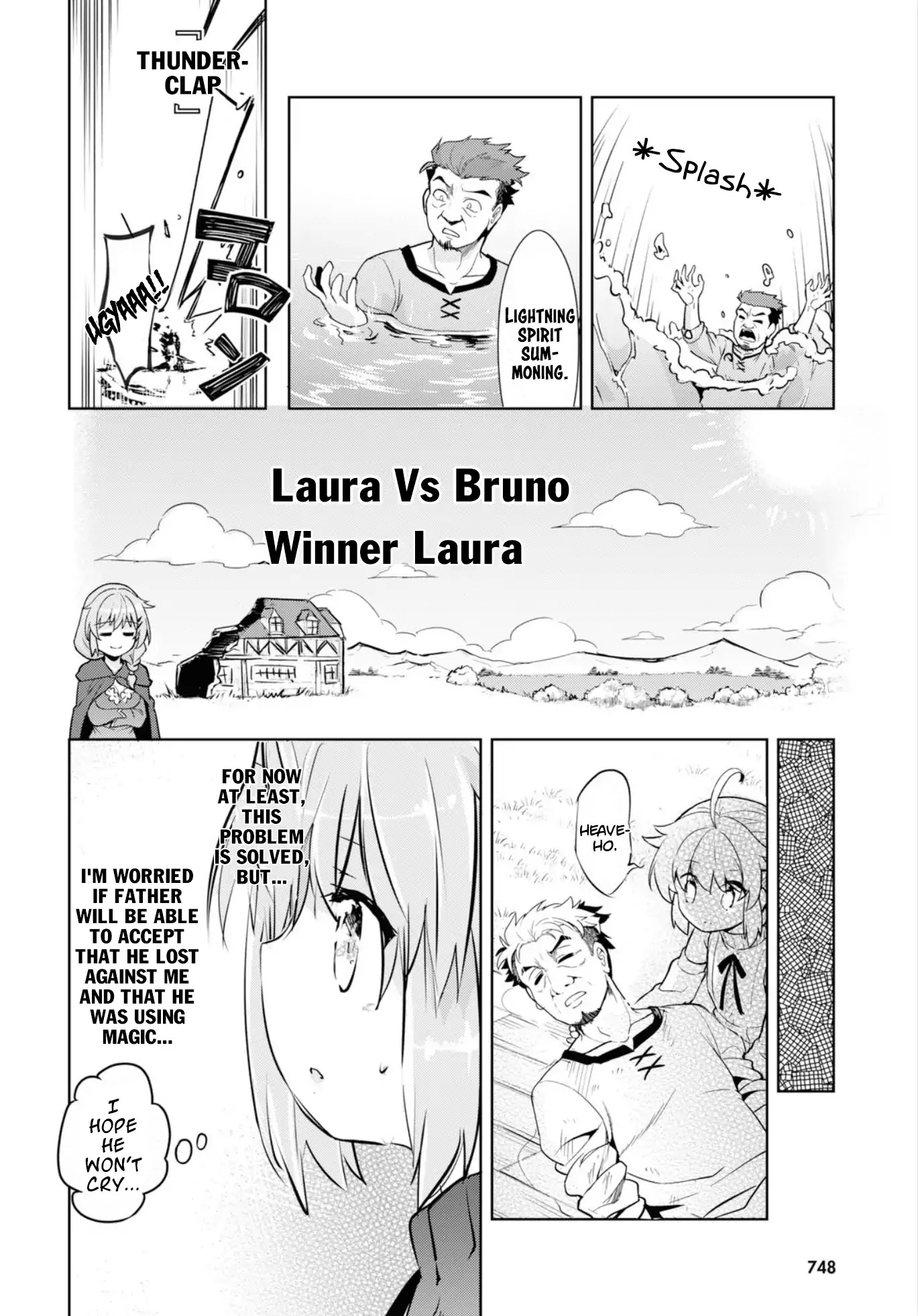 Kenshi o Mezashite Nyūgaku Shitanoni Mahō Tekisei 9999 Nandesukedo!? Chapter 12 page 21 - Chapter 12: Father "Serious Mode"!