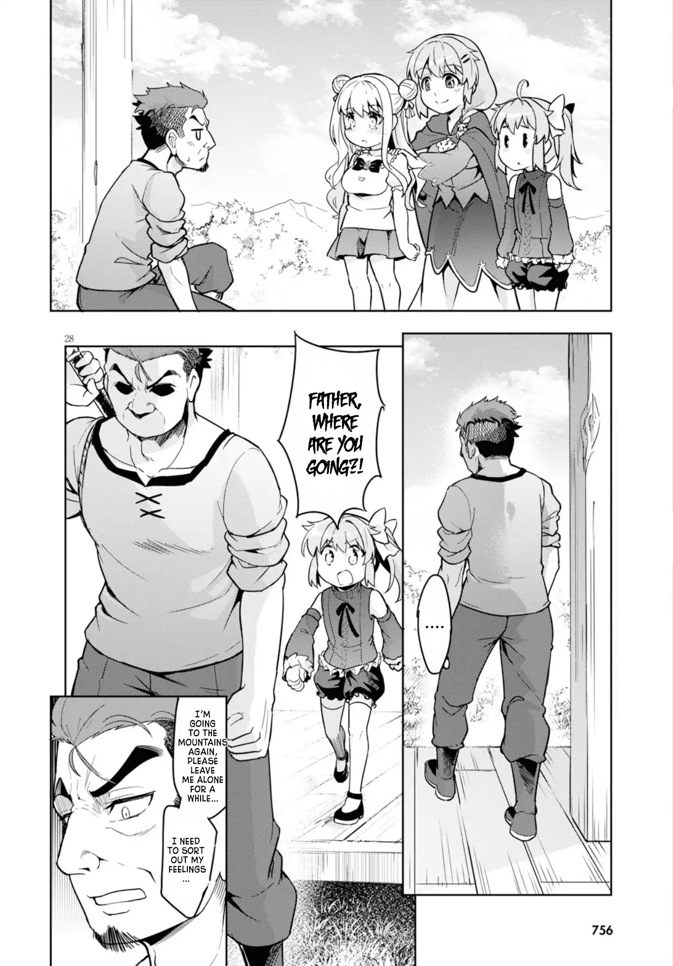 Kenshi o Mezashite Nyūgaku Shitanoni Mahō Tekisei 9999 Nandesukedo!? Chapter 12 page 29 - Chapter 12: Father "Serious Mode"!