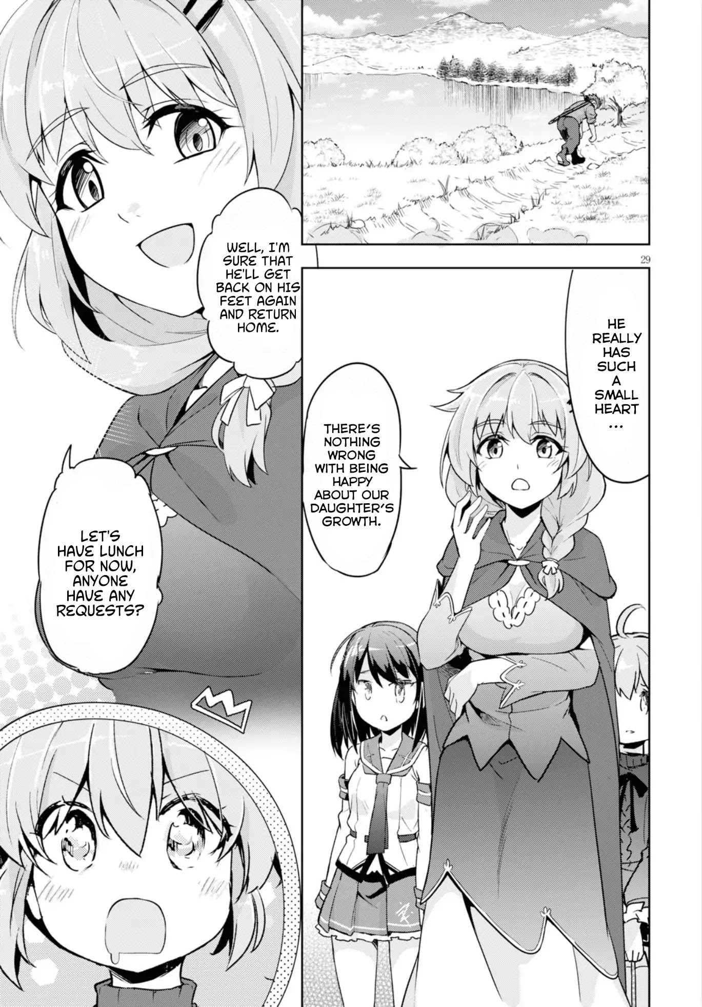 Kenshi o Mezashite Nyūgaku Shitanoni Mahō Tekisei 9999 Nandesukedo!? Chapter 12 page 30 - Chapter 12: Father "Serious Mode"!