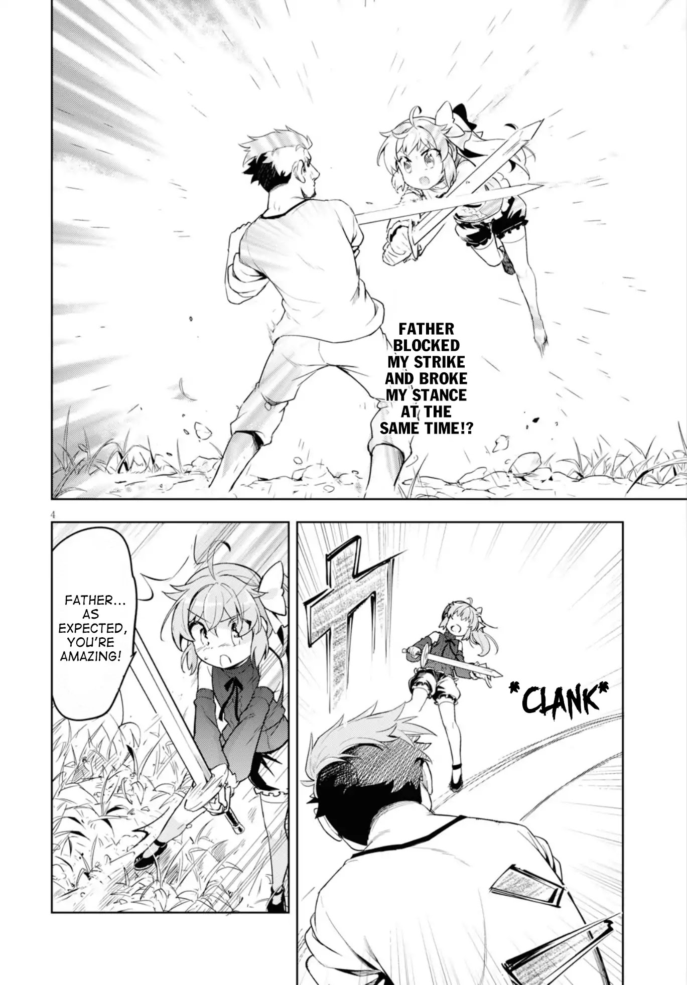 Kenshi o Mezashite Nyūgaku Shitanoni Mahō Tekisei 9999 Nandesukedo!? Chapter 12 page 5 - Chapter 12: Father "Serious Mode"!