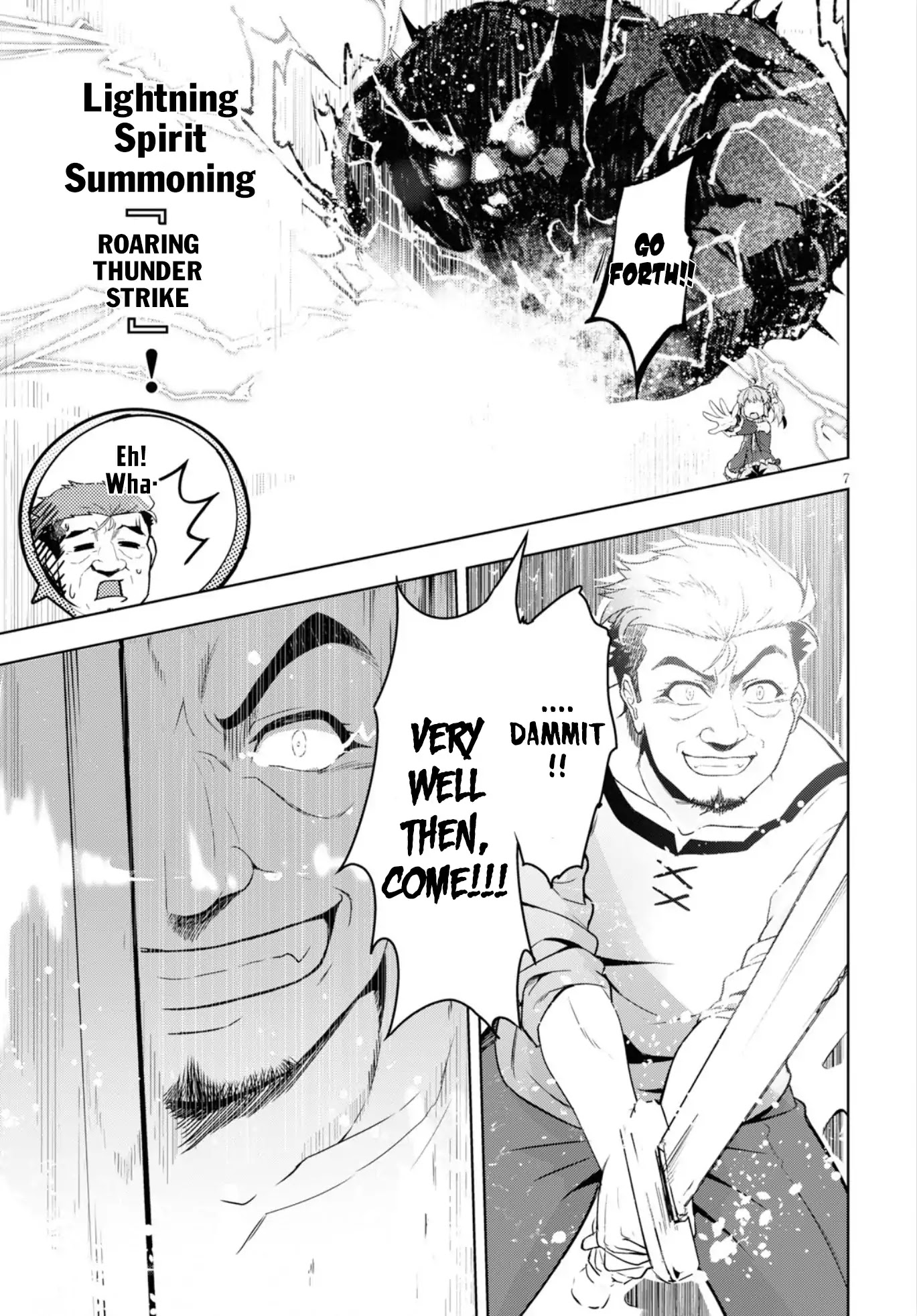 Kenshi o Mezashite Nyūgaku Shitanoni Mahō Tekisei 9999 Nandesukedo!? Chapter 12 page 8 - Chapter 12: Father "Serious Mode"!