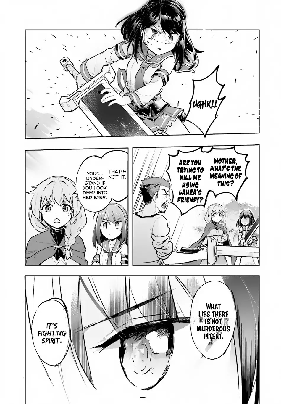 Kenshi o Mezashite Nyūgaku Shitanoni Mahō Tekisei 9999 Nandesukedo!? Chapter 13 page 23 - Chapter 13: Mid-Summer Training!!
