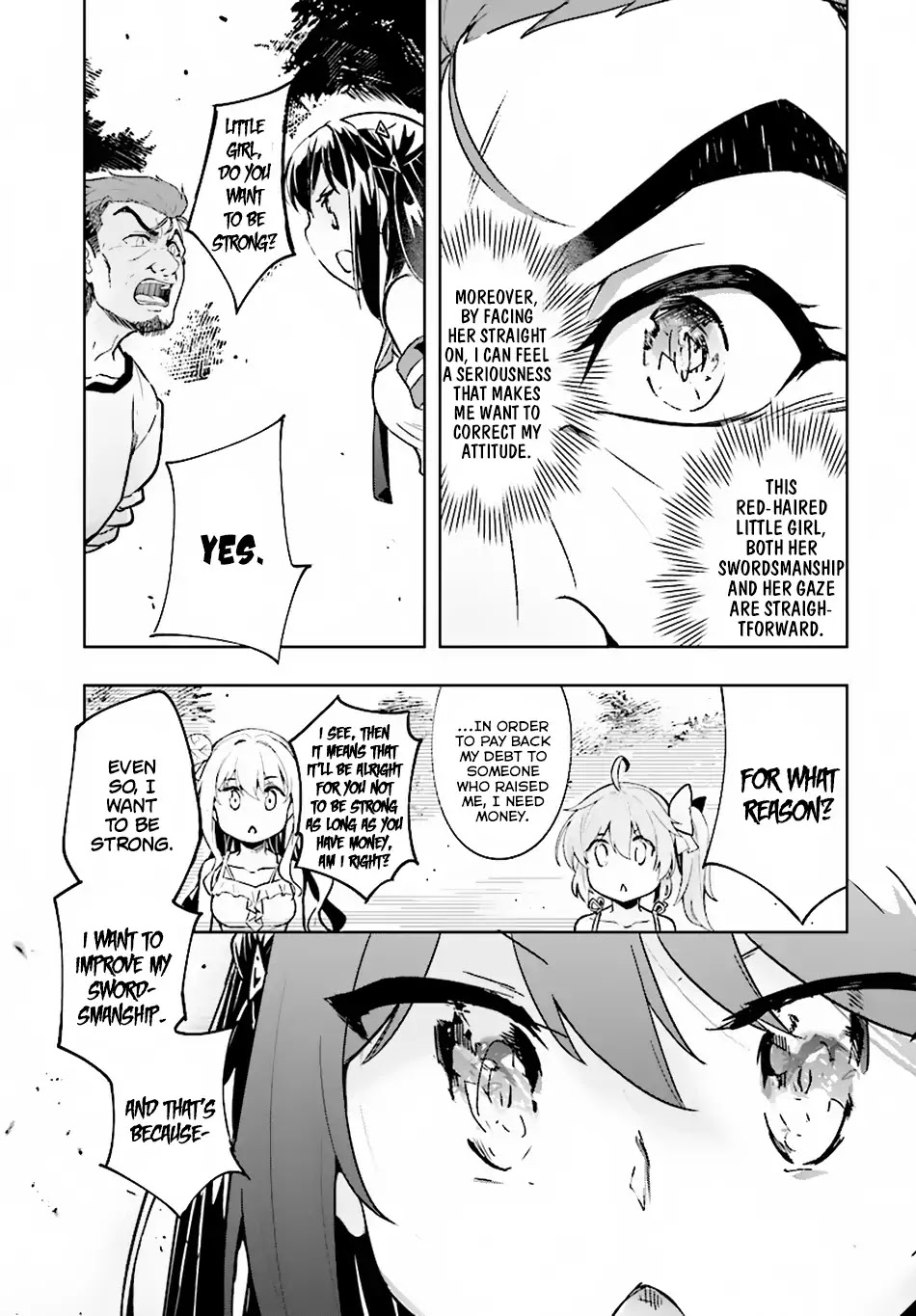 Kenshi o Mezashite Nyūgaku Shitanoni Mahō Tekisei 9999 Nandesukedo!? Chapter 13 page 25 - Chapter 13: Mid-Summer Training!!