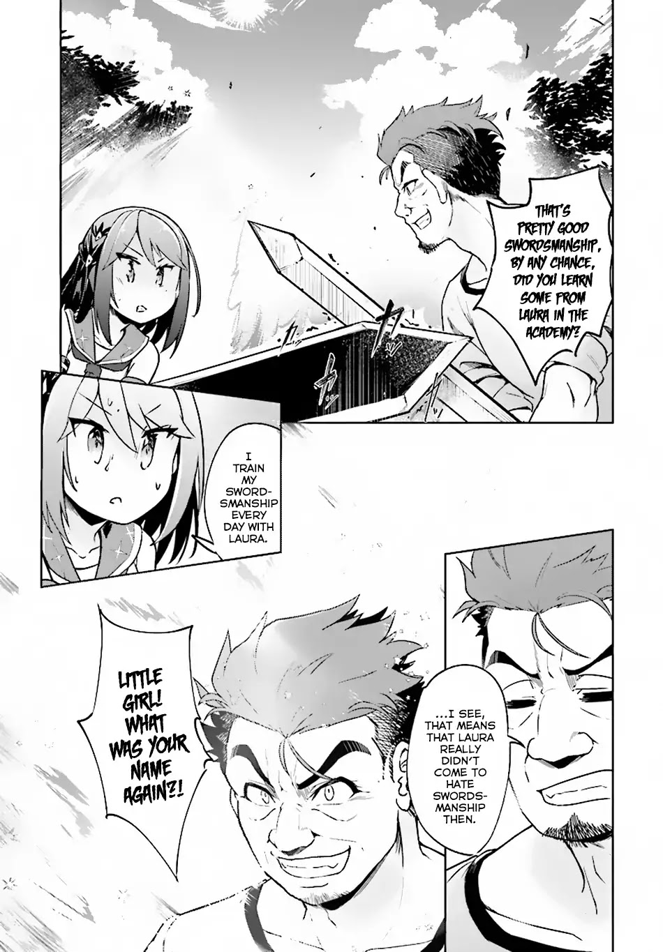 Kenshi o Mezashite Nyūgaku Shitanoni Mahō Tekisei 9999 Nandesukedo!? Chapter 13 page 29 - Chapter 13: Mid-Summer Training!!