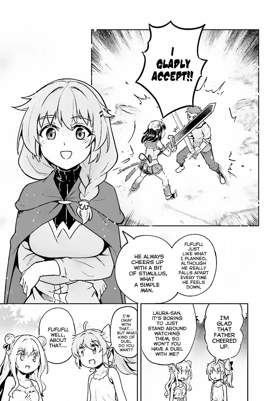 Kenshi o Mezashite Nyūgaku Shitanoni Mahō Tekisei 9999 Nandesukedo!? Chapter 13 page 31 - Chapter 13: Mid-Summer Training!!
