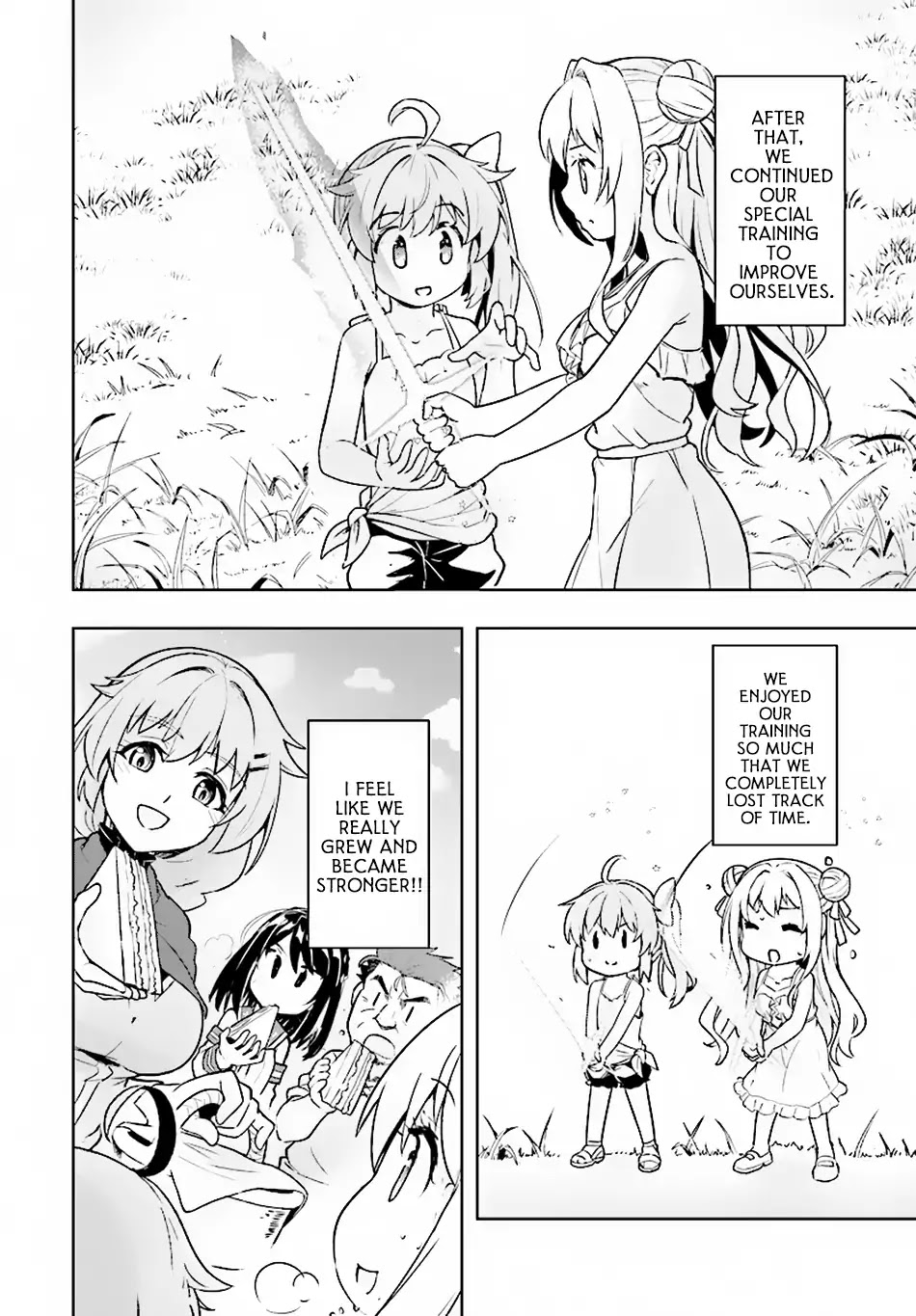 Kenshi o Mezashite Nyūgaku Shitanoni Mahō Tekisei 9999 Nandesukedo!? Chapter 13 page 34 - Chapter 13: Mid-Summer Training!!