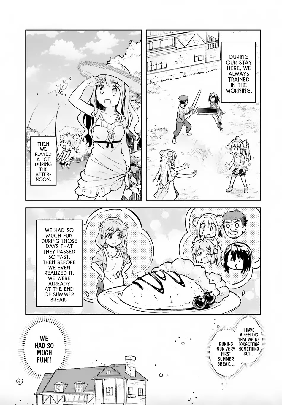 Kenshi o Mezashite Nyūgaku Shitanoni Mahō Tekisei 9999 Nandesukedo!? Chapter 13 page 35 - Chapter 13: Mid-Summer Training!!