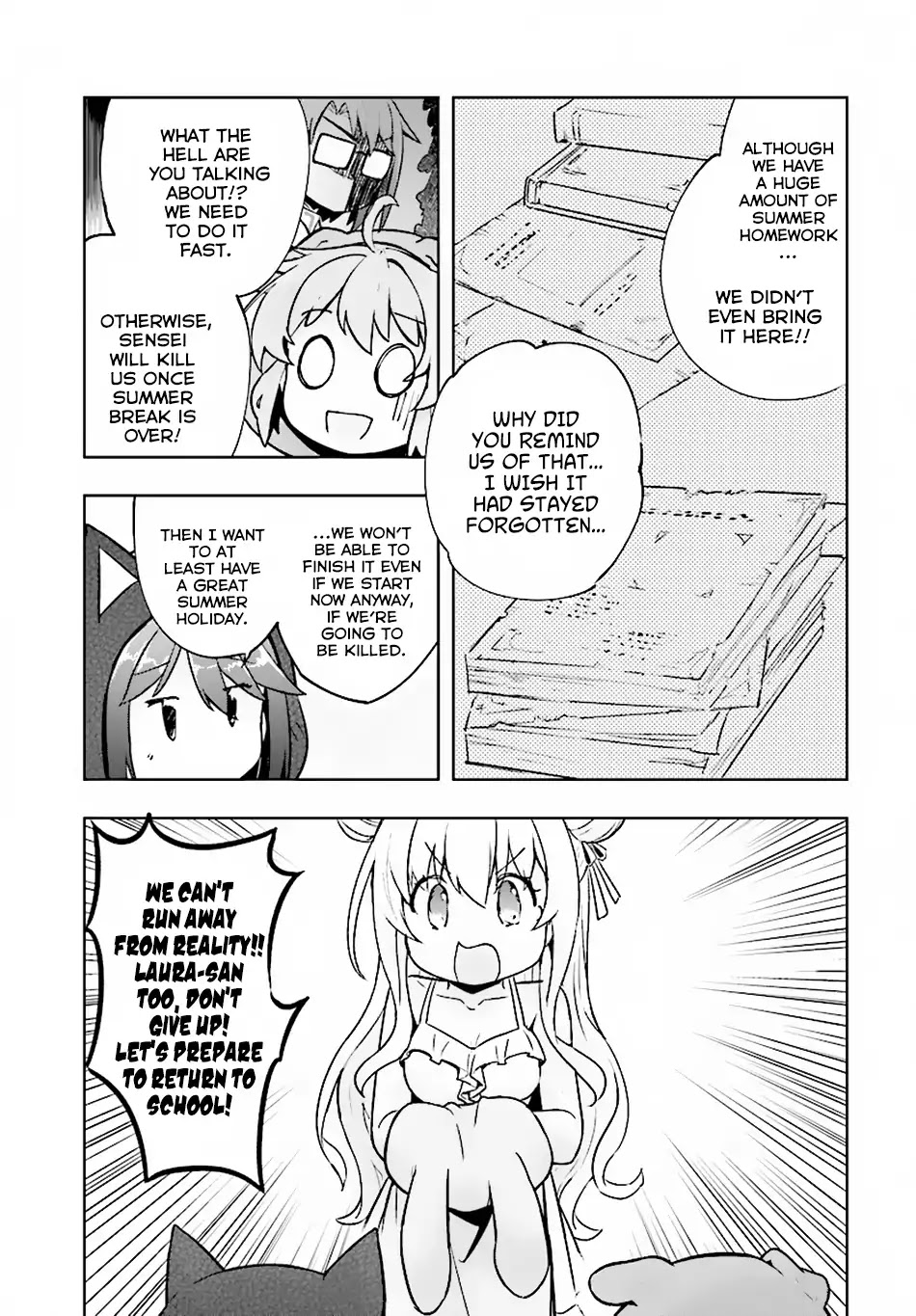 Kenshi o Mezashite Nyūgaku Shitanoni Mahō Tekisei 9999 Nandesukedo!? Chapter 13 page 37 - Chapter 13: Mid-Summer Training!!