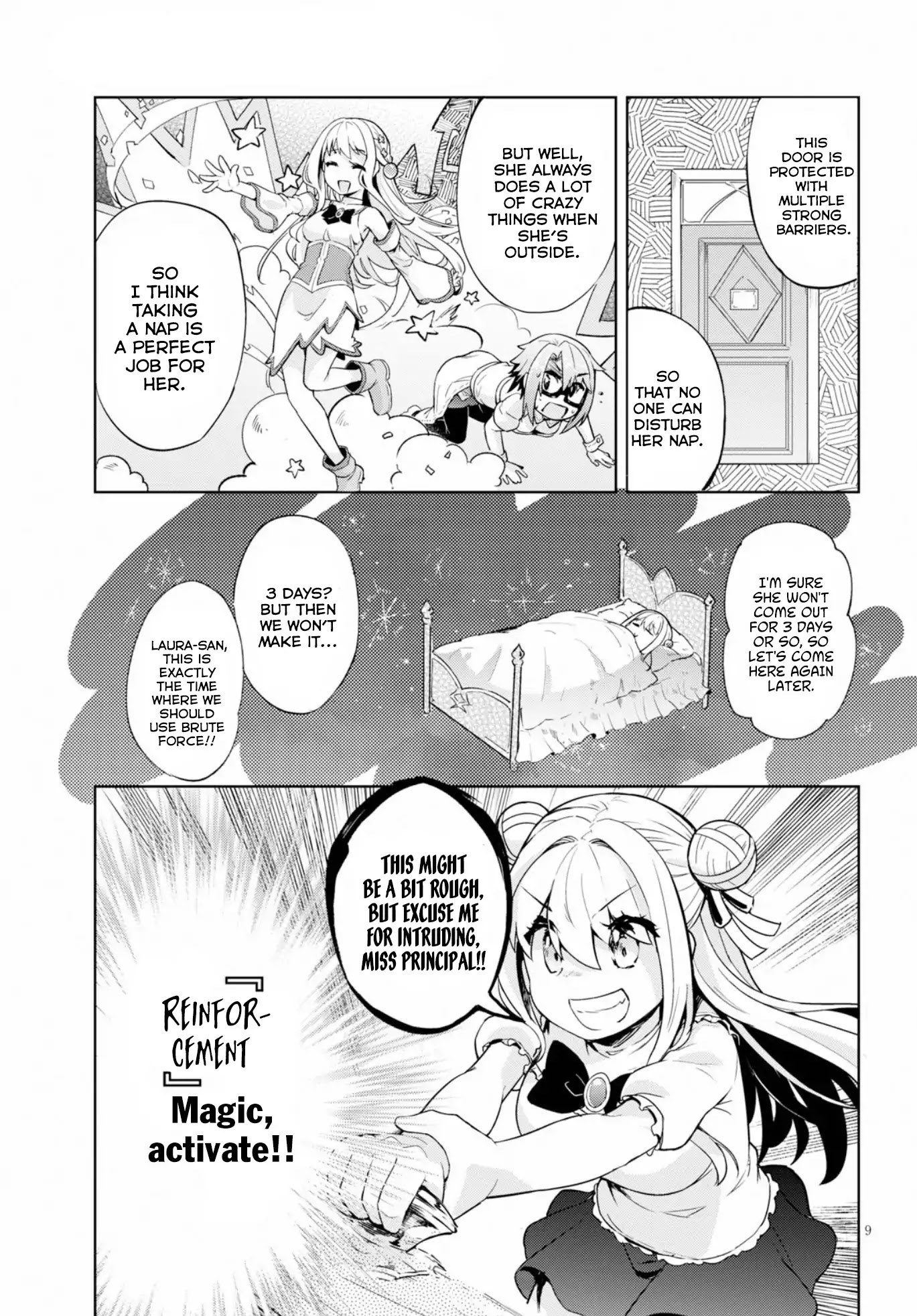 Kenshi o Mezashite Nyūgaku Shitanoni Mahō Tekisei 9999 Nandesukedo!? Chapter 14 page 10 - Chapter 14: Independent Research Project