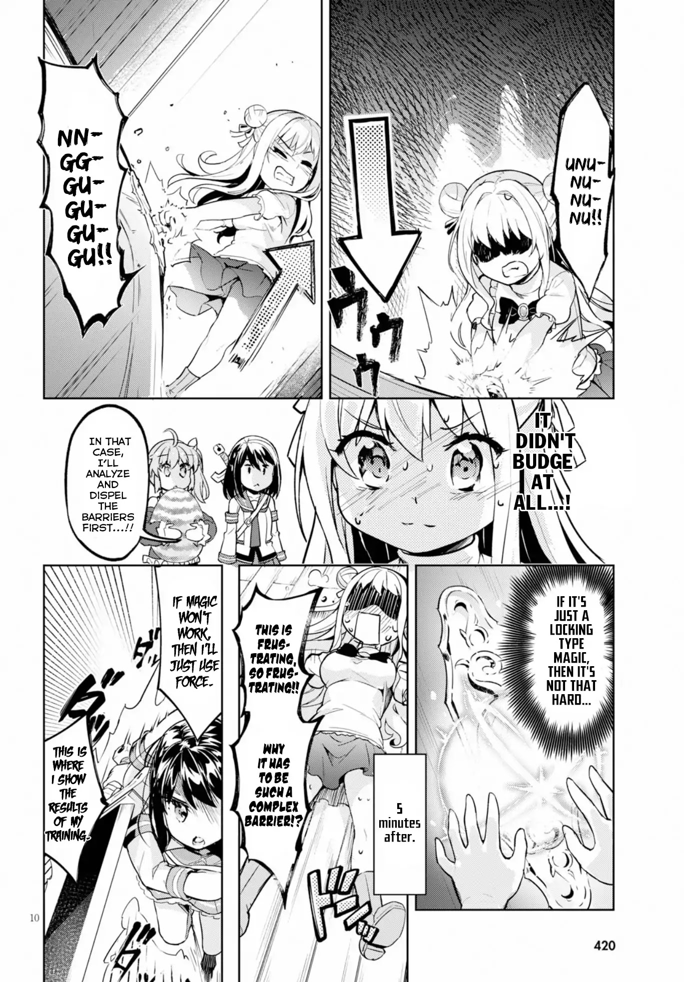 Kenshi o Mezashite Nyūgaku Shitanoni Mahō Tekisei 9999 Nandesukedo!? Chapter 14 page 11 - Chapter 14: Independent Research Project