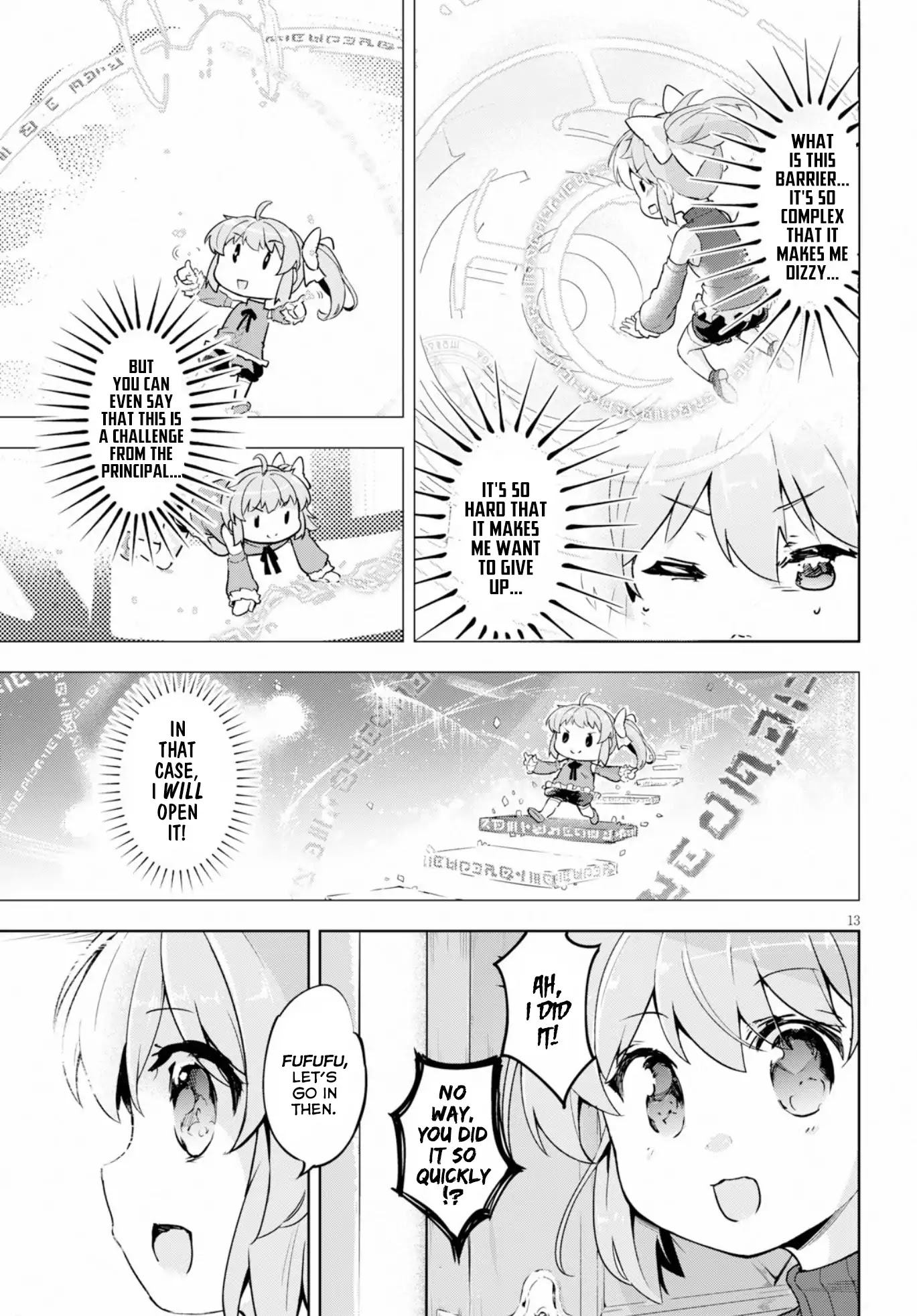Kenshi o Mezashite Nyūgaku Shitanoni Mahō Tekisei 9999 Nandesukedo!? Chapter 14 page 14 - Chapter 14: Independent Research Project