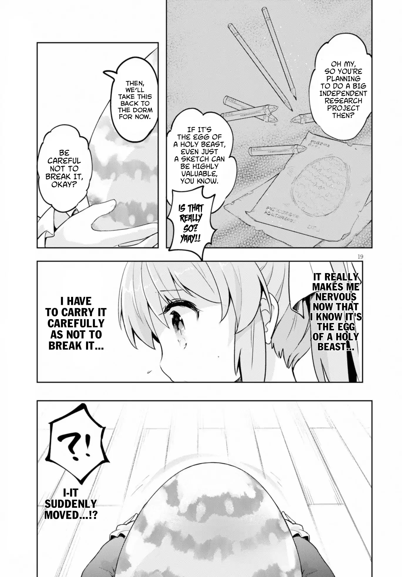 Kenshi o Mezashite Nyūgaku Shitanoni Mahō Tekisei 9999 Nandesukedo!? Chapter 14 page 20 - Chapter 14: Independent Research Project