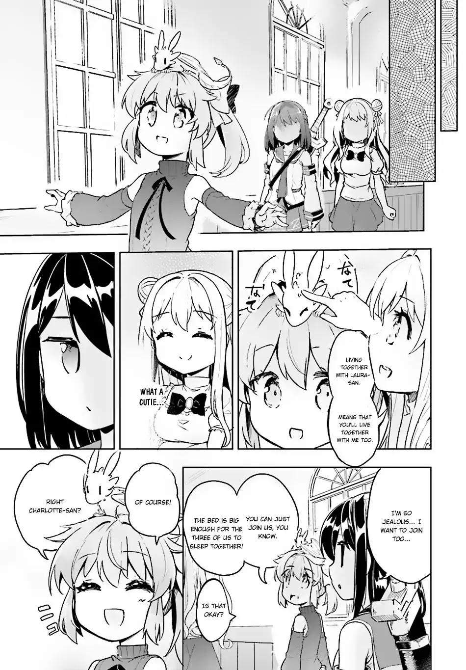Kenshi o Mezashite Nyūgaku Shitanoni Mahō Tekisei 9999 Nandesukedo!? Chapter 15 page 10 - Chapter 15: I've Become the Holy Beast's Mother!?