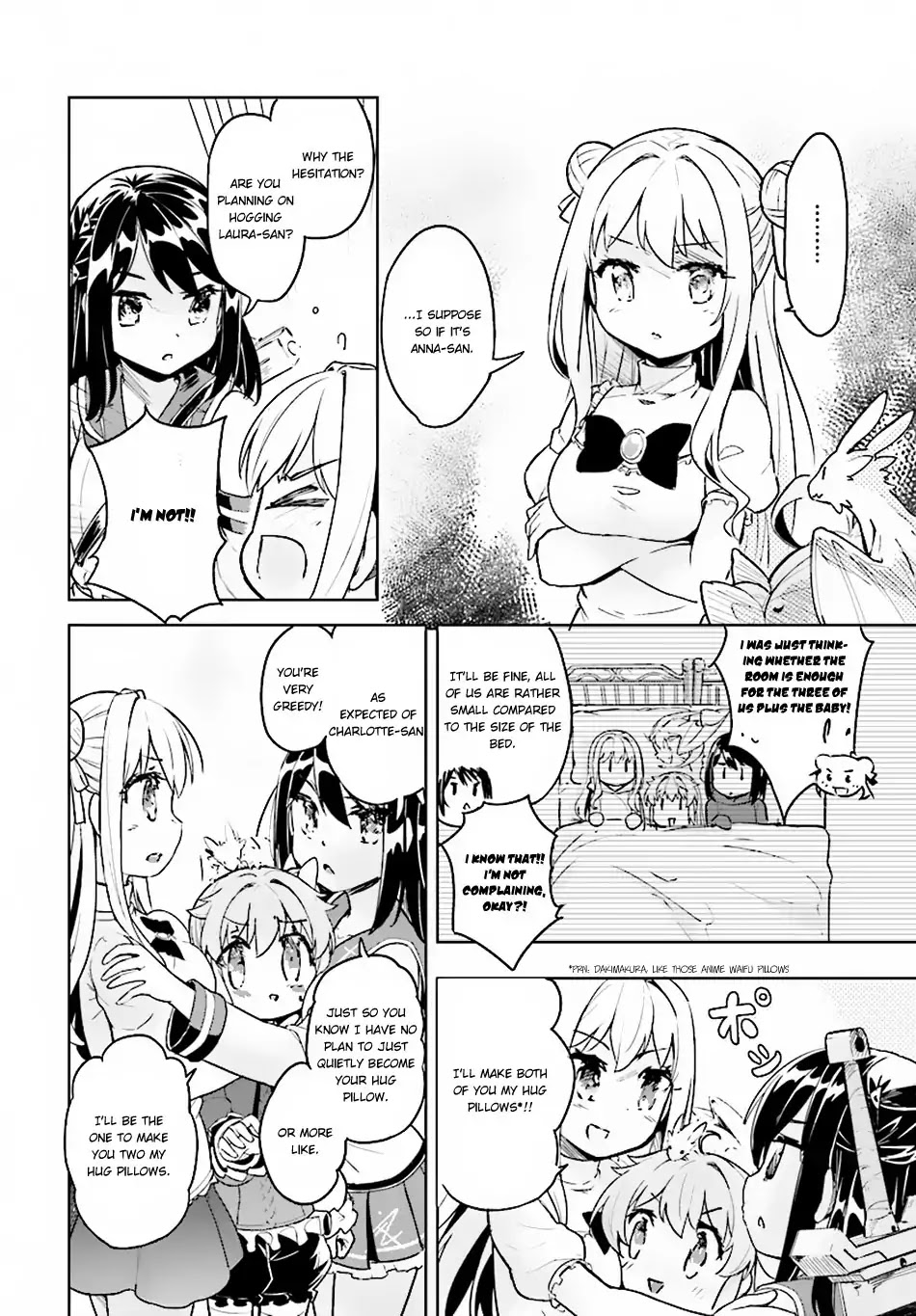Kenshi o Mezashite Nyūgaku Shitanoni Mahō Tekisei 9999 Nandesukedo!? Chapter 15 page 11 - Chapter 15: I've Become the Holy Beast's Mother!?