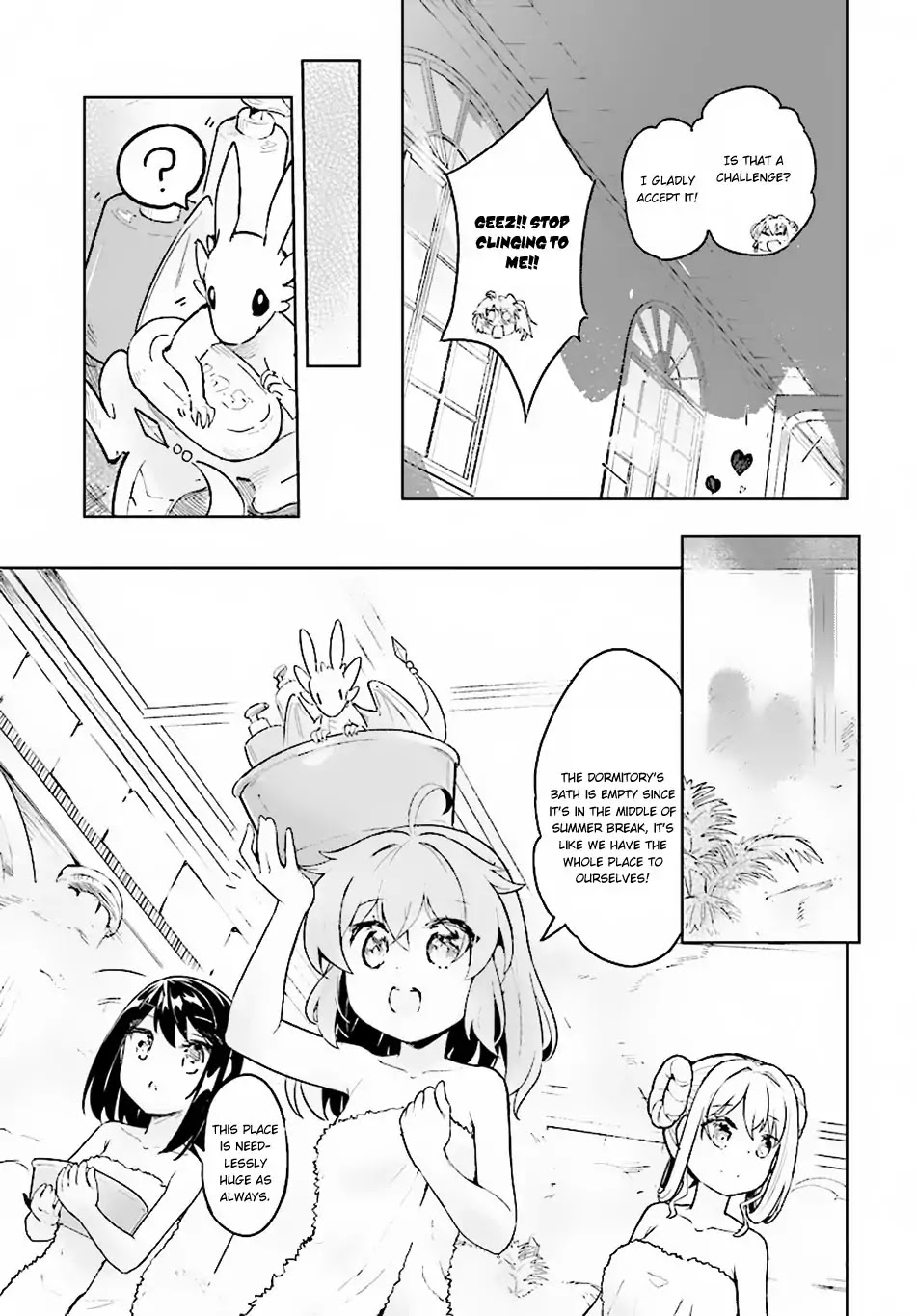 Kenshi o Mezashite Nyūgaku Shitanoni Mahō Tekisei 9999 Nandesukedo!? Chapter 15 page 12 - Chapter 15: I've Become the Holy Beast's Mother!?