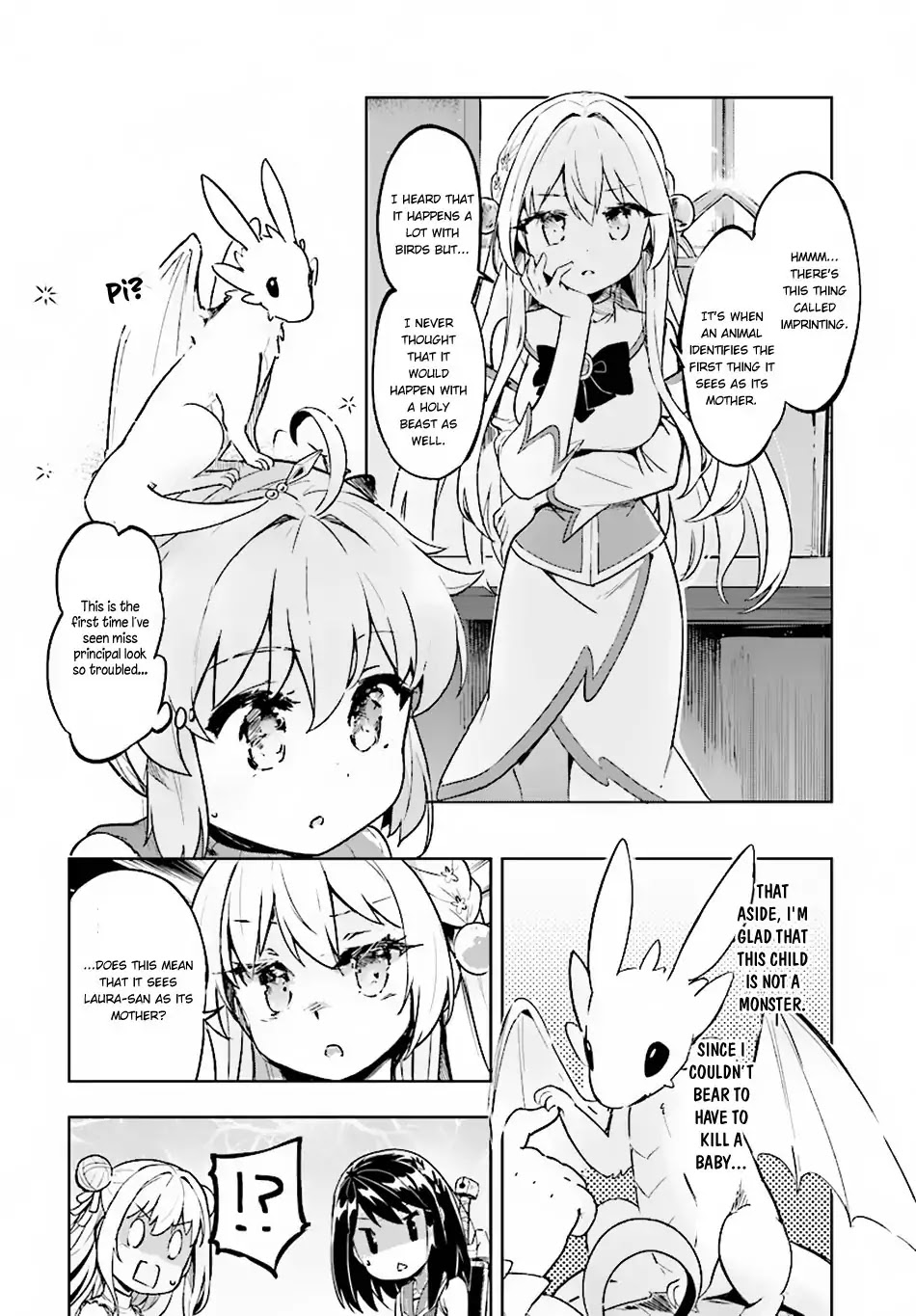 Kenshi o Mezashite Nyūgaku Shitanoni Mahō Tekisei 9999 Nandesukedo!? Chapter 15 page 5 - Chapter 15: I've Become the Holy Beast's Mother!?