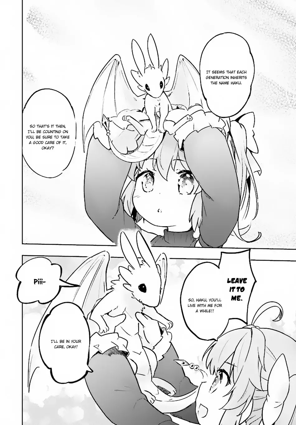 Kenshi o Mezashite Nyūgaku Shitanoni Mahō Tekisei 9999 Nandesukedo!? Chapter 15 page 9 - Chapter 15: I've Become the Holy Beast's Mother!?