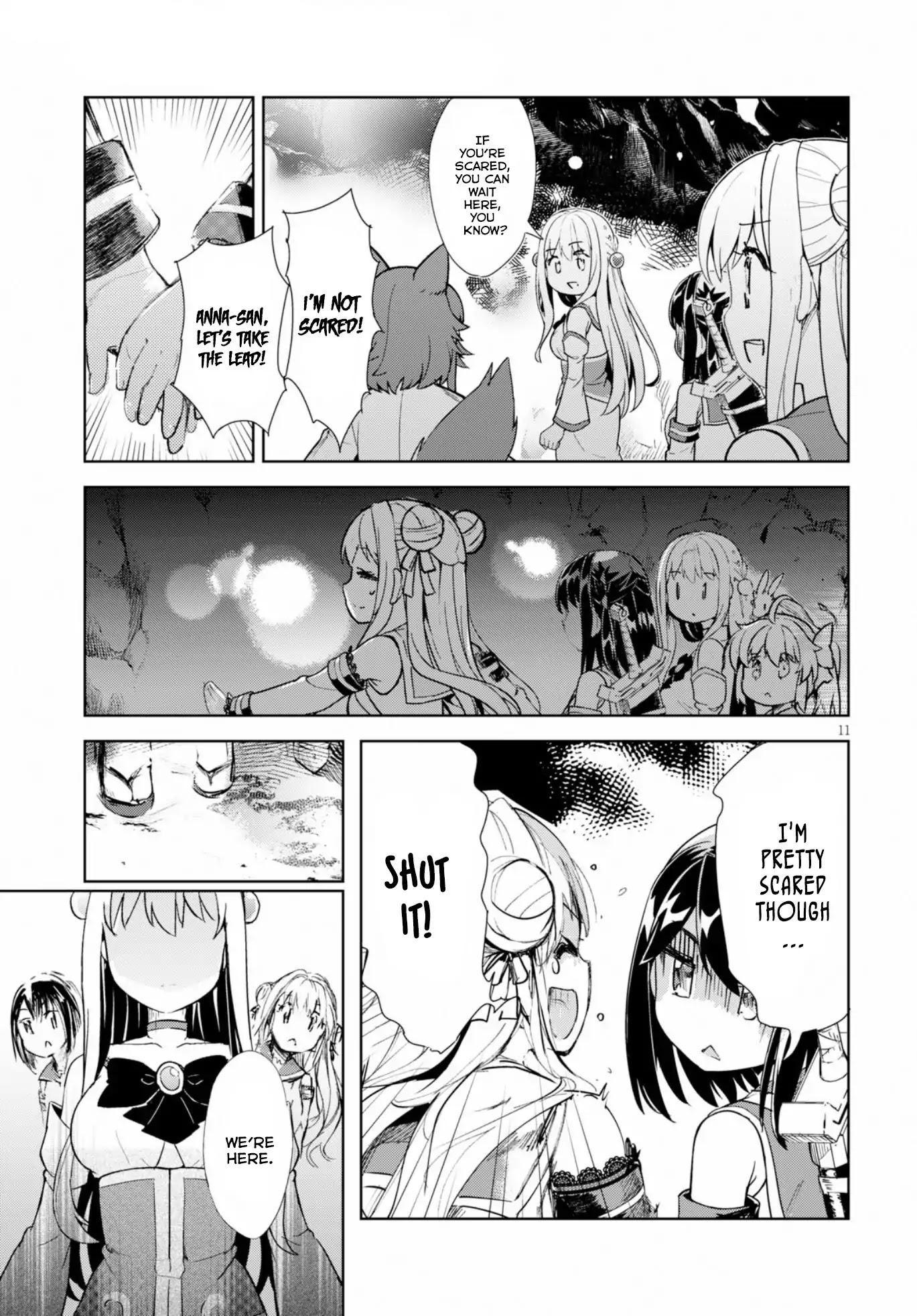 Kenshi o Mezashite Nyūgaku Shitanoni Mahō Tekisei 9999 Nandesukedo!? Chapter 17 page 13 - Chapter 17: Fluff-Till-You-Drop Paradise.