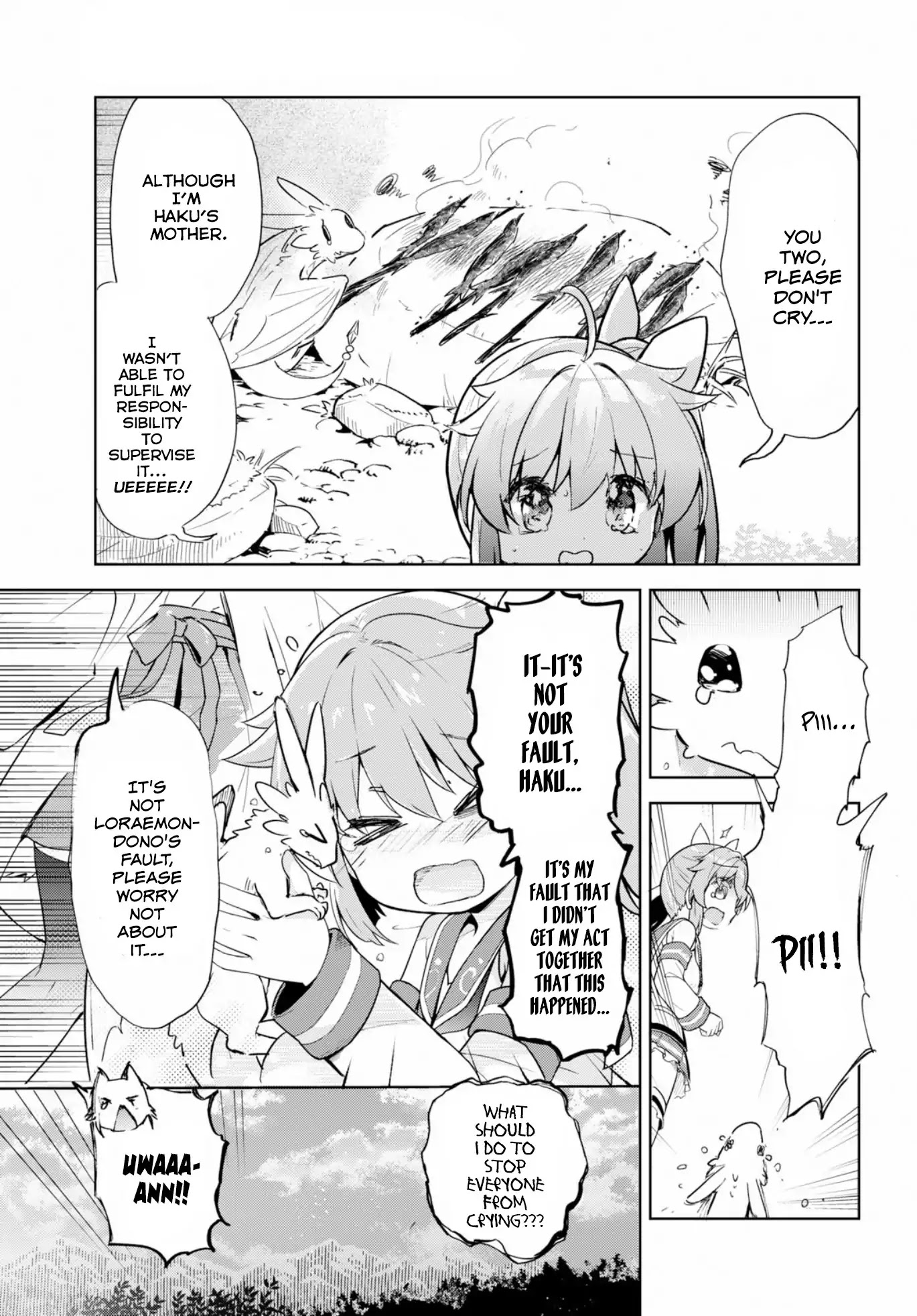 Kenshi o Mezashite Nyūgaku Shitanoni Mahō Tekisei 9999 Nandesukedo!? Chapter 17 page 32 - Chapter 17: Fluff-Till-You-Drop Paradise.
