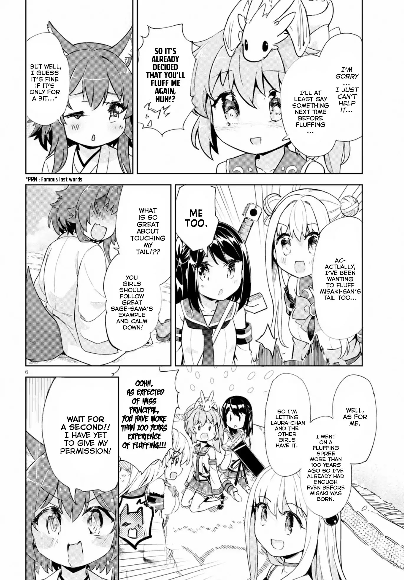 Kenshi o Mezashite Nyūgaku Shitanoni Mahō Tekisei 9999 Nandesukedo!? Chapter 17 page 8 - Chapter 17: Fluff-Till-You-Drop Paradise.