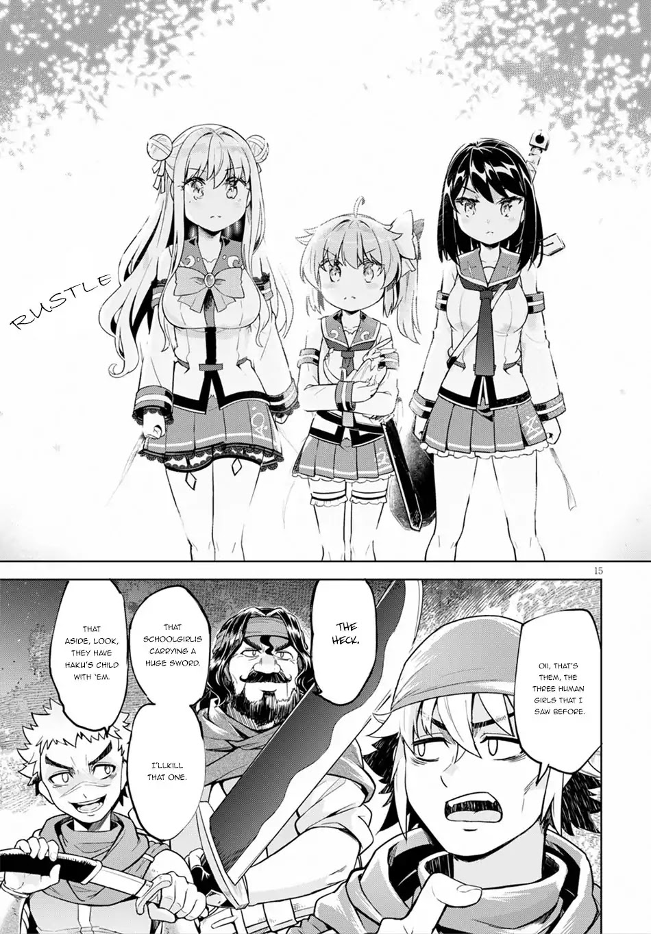 Kenshi o Mezashite Nyūgaku Shitanoni Mahō Tekisei 9999 Nandesukedo!? Chapter 18 page 16 - Chapter 18: The Villains Have Come Attacking