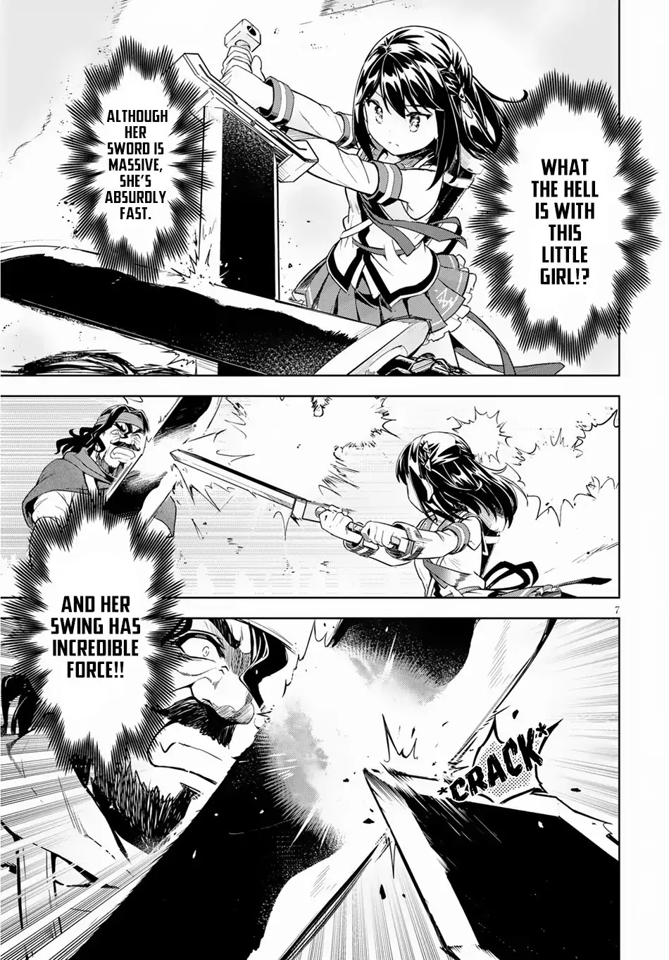 Kenshi o Mezashite Nyūgaku Shitanoni Mahō Tekisei 9999 Nandesukedo!? Chapter 19 page 10 - Chapter 19: Eliminating the Bad Guys!