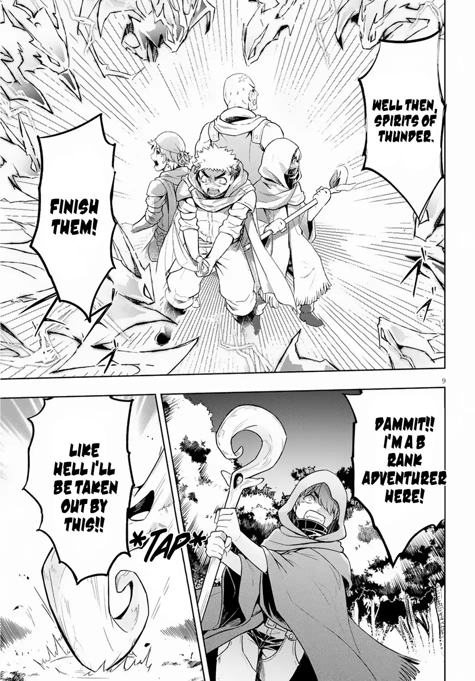 Kenshi o Mezashite Nyūgaku Shitanoni Mahō Tekisei 9999 Nandesukedo!? Chapter 19 page 12 - Chapter 19: Eliminating the Bad Guys!