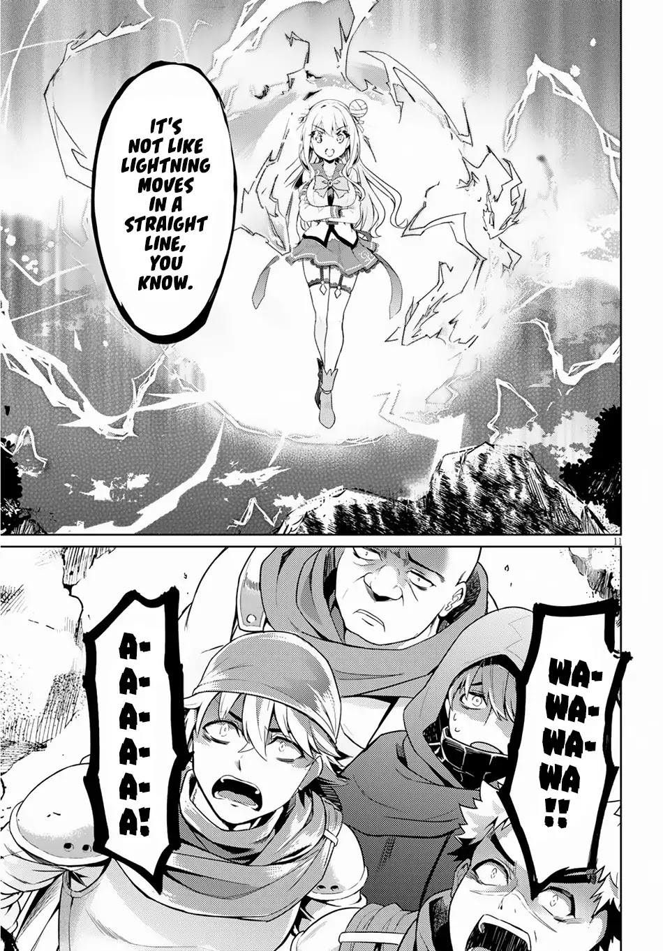 Kenshi o Mezashite Nyūgaku Shitanoni Mahō Tekisei 9999 Nandesukedo!? Chapter 19 page 14 - Chapter 19: Eliminating the Bad Guys!