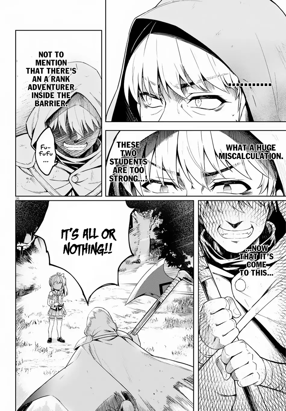 Kenshi o Mezashite Nyūgaku Shitanoni Mahō Tekisei 9999 Nandesukedo!? Chapter 19 page 19 - Chapter 19: Eliminating the Bad Guys!
