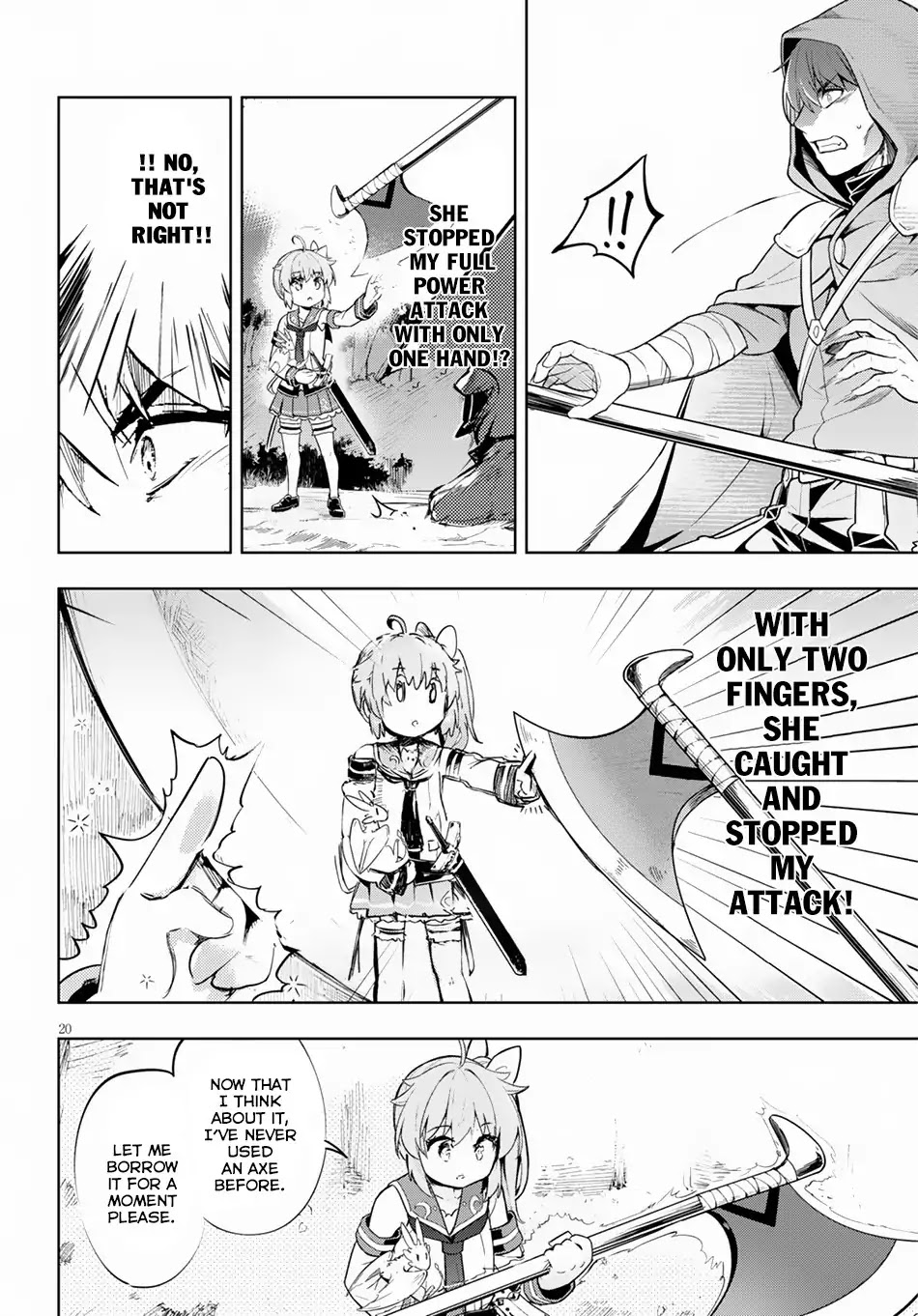 Kenshi o Mezashite Nyūgaku Shitanoni Mahō Tekisei 9999 Nandesukedo!? Chapter 19 page 22 - Chapter 19: Eliminating the Bad Guys!