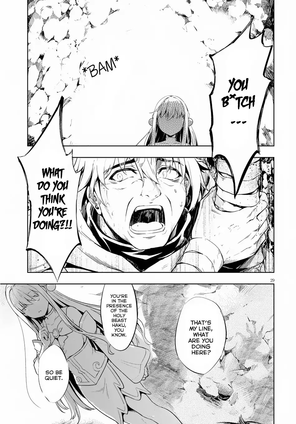 Kenshi o Mezashite Nyūgaku Shitanoni Mahō Tekisei 9999 Nandesukedo!? Chapter 19 page 31 - Chapter 19: Eliminating the Bad Guys!