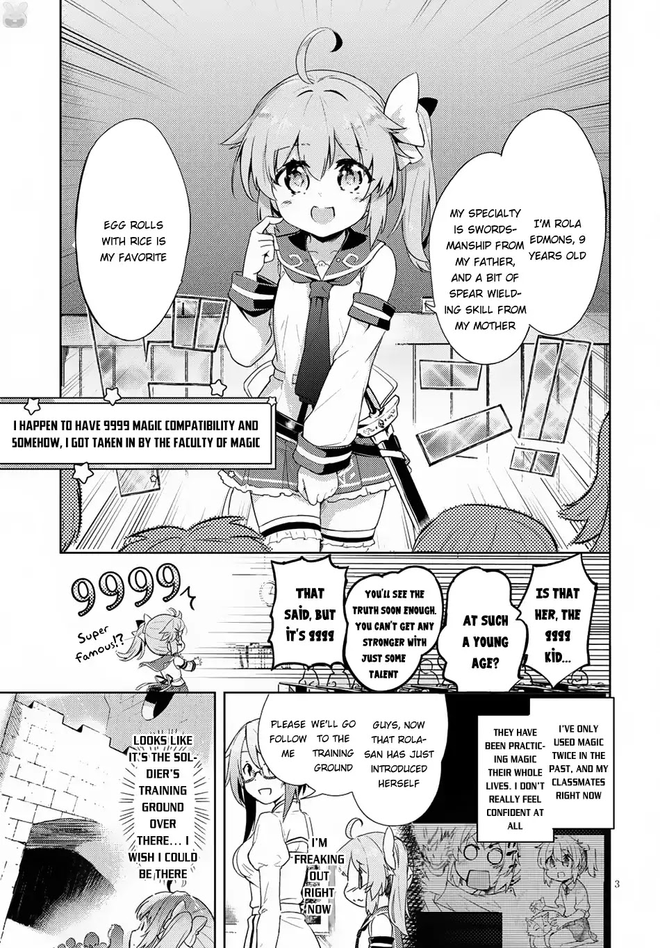 Kenshi o Mezashite Nyūgaku Shitanoni Mahō Tekisei 9999 Nandesukedo!? Chapter 2 page 4 - Chapter 2