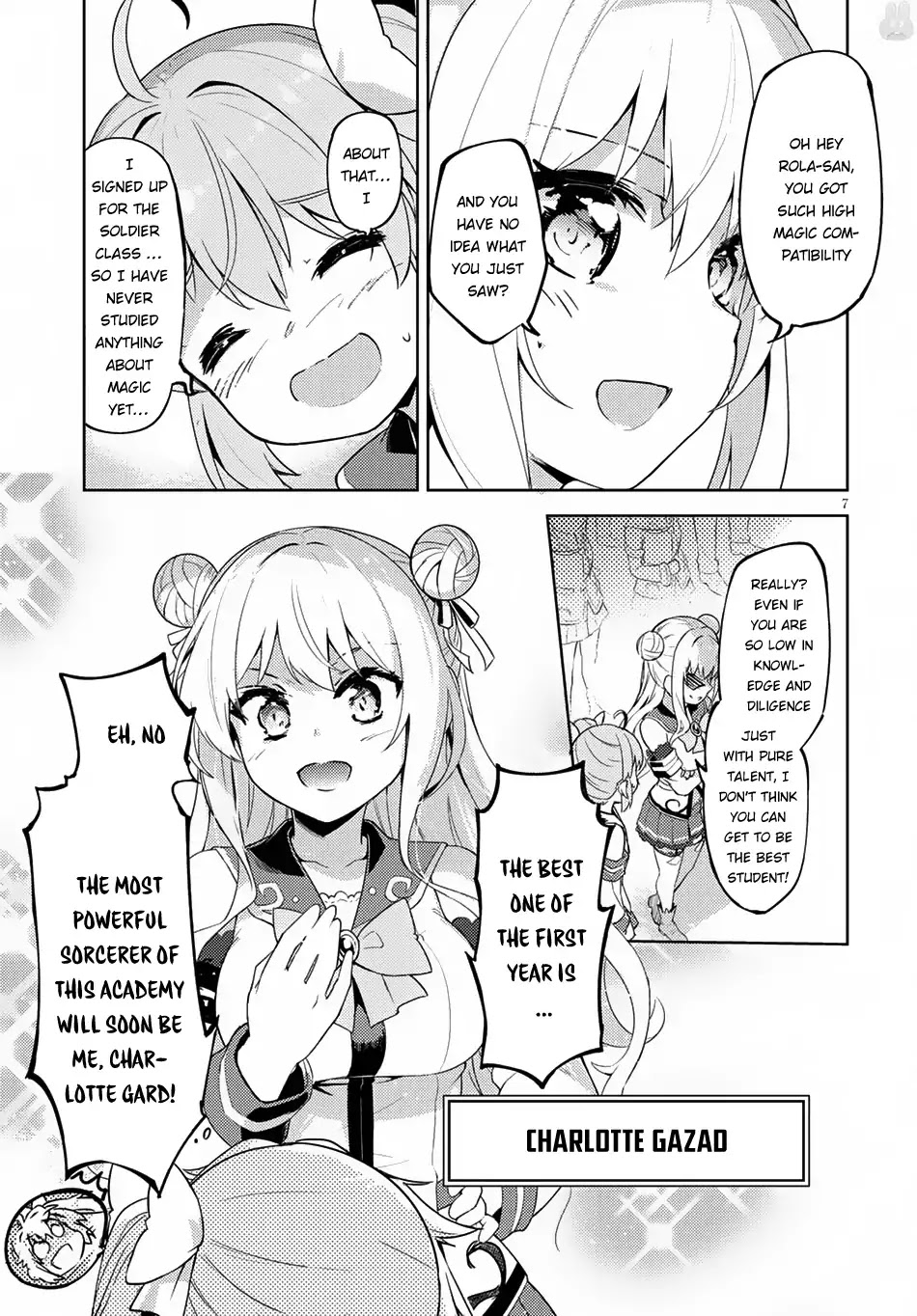 Kenshi o Mezashite Nyūgaku Shitanoni Mahō Tekisei 9999 Nandesukedo!? Chapter 2 page 8 - Chapter 2