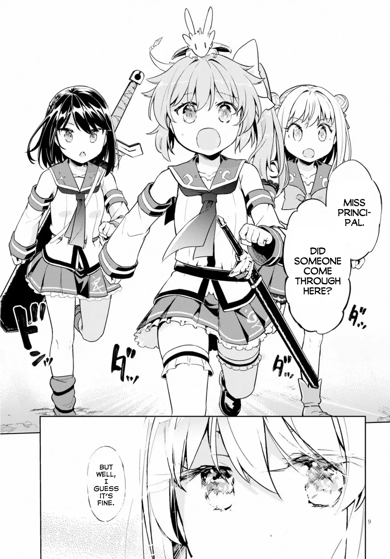 Kenshi o Mezashite Nyūgaku Shitanoni Mahō Tekisei 9999 Nandesukedo!? Chapter 20 page 10 - Chapter 20: Farewell and Reunion
