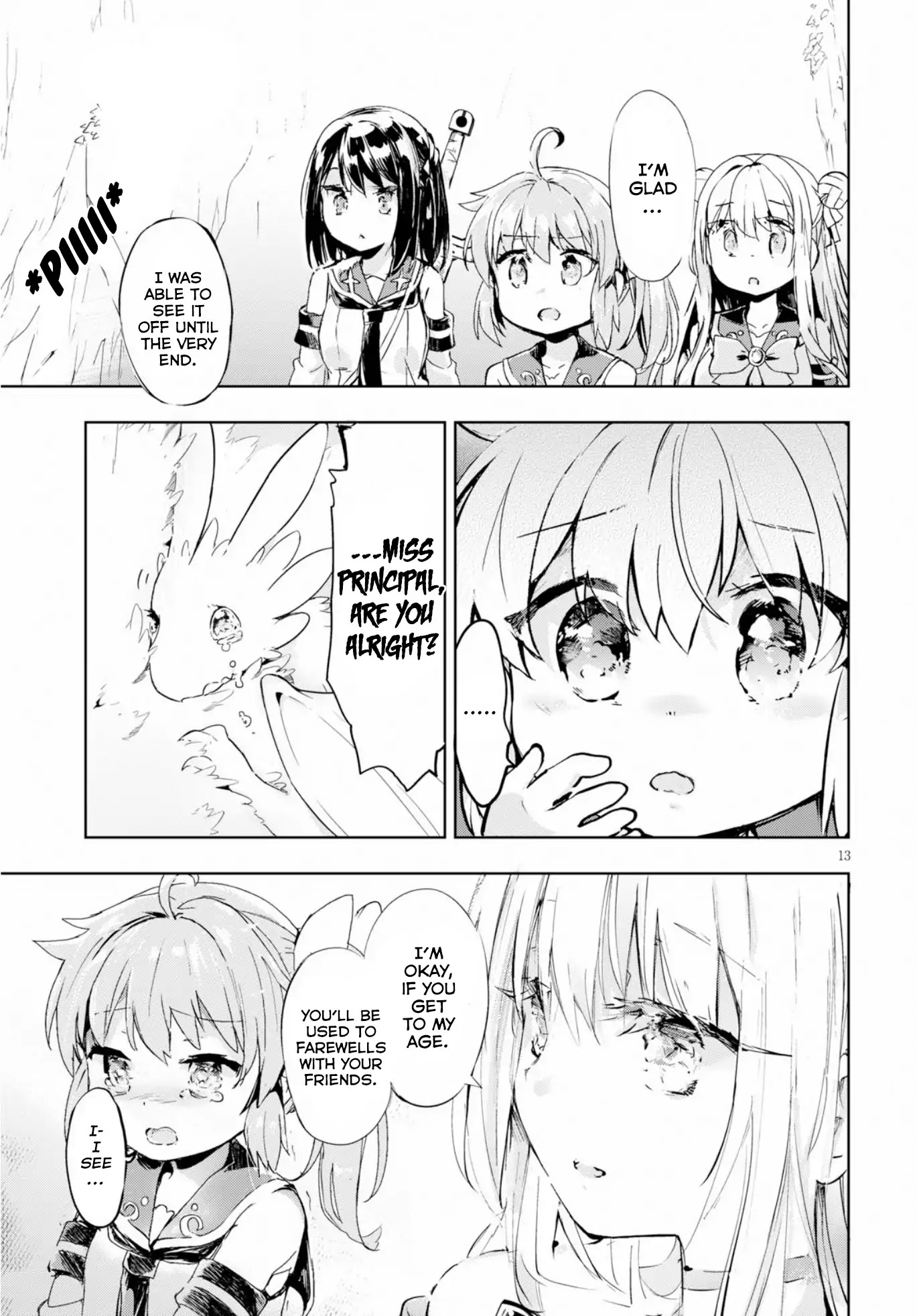 Kenshi o Mezashite Nyūgaku Shitanoni Mahō Tekisei 9999 Nandesukedo!? Chapter 20 page 14 - Chapter 20: Farewell and Reunion