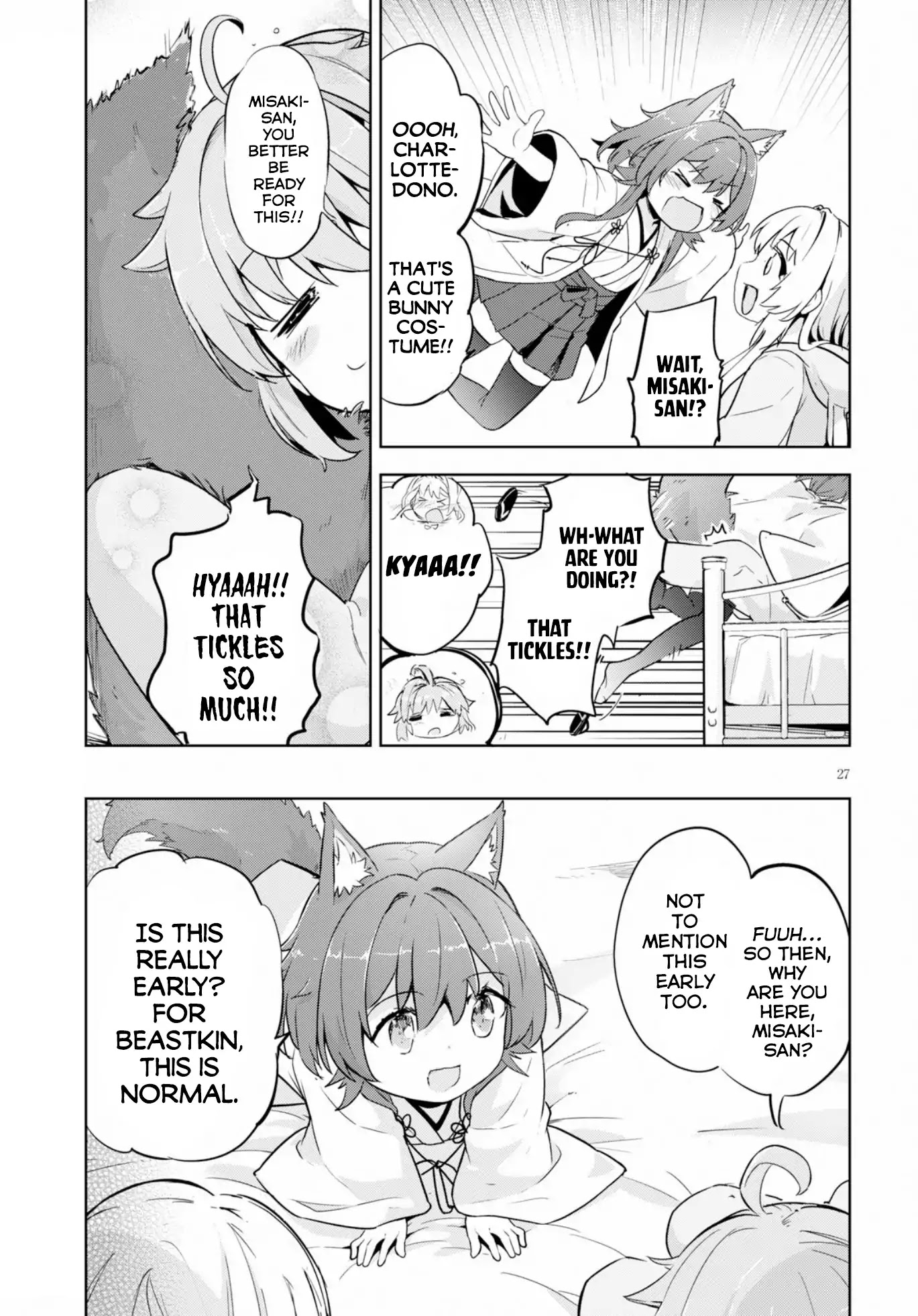 Kenshi o Mezashite Nyūgaku Shitanoni Mahō Tekisei 9999 Nandesukedo!? Chapter 20 page 28 - Chapter 20: Farewell and Reunion