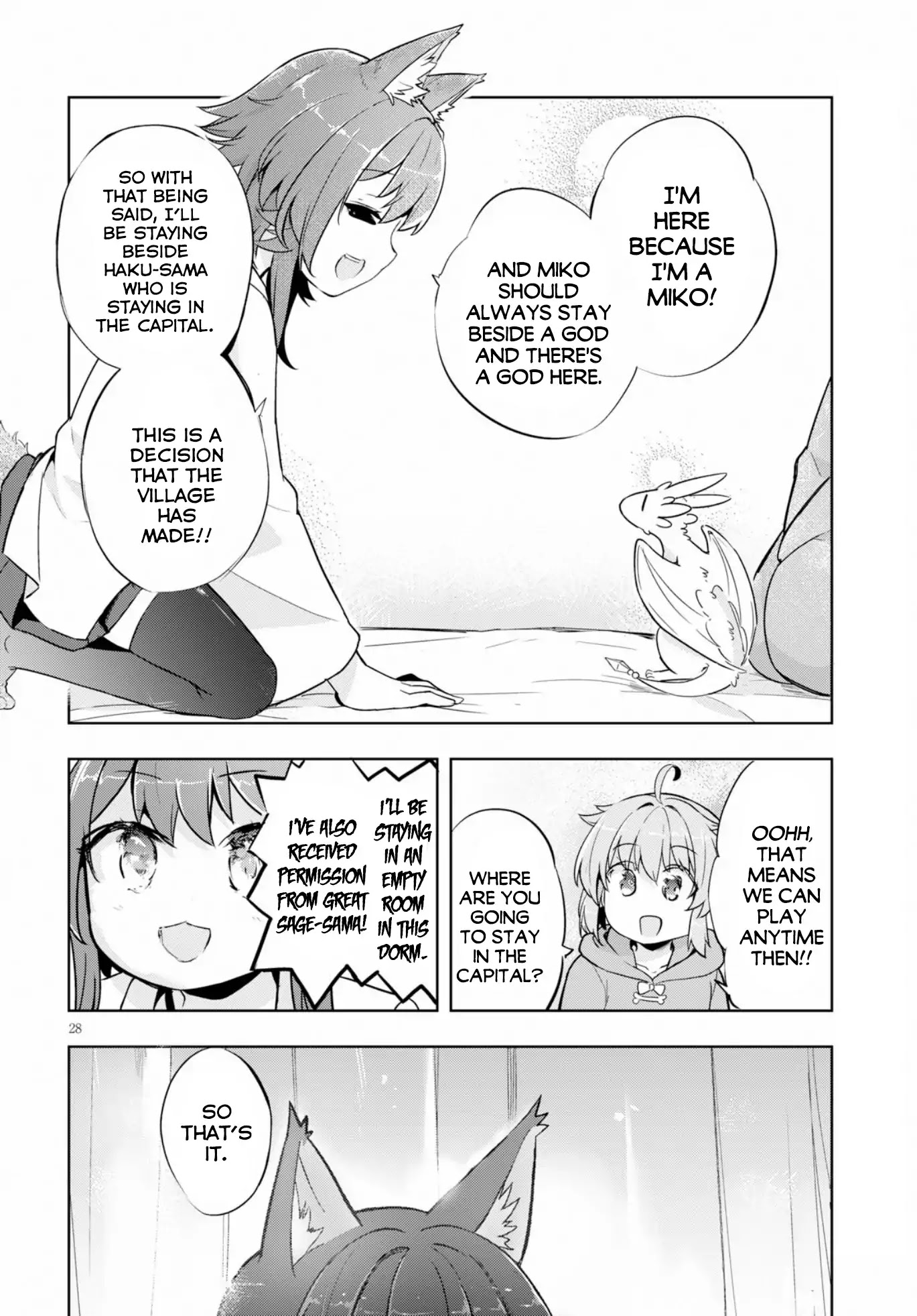 Kenshi o Mezashite Nyūgaku Shitanoni Mahō Tekisei 9999 Nandesukedo!? Chapter 20 page 29 - Chapter 20: Farewell and Reunion