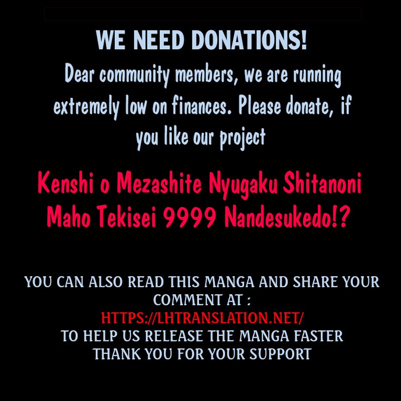 Kenshi o Mezashite Nyūgaku Shitanoni Mahō Tekisei 9999 Nandesukedo!? Chapter 21 page 27 - Chapter 21