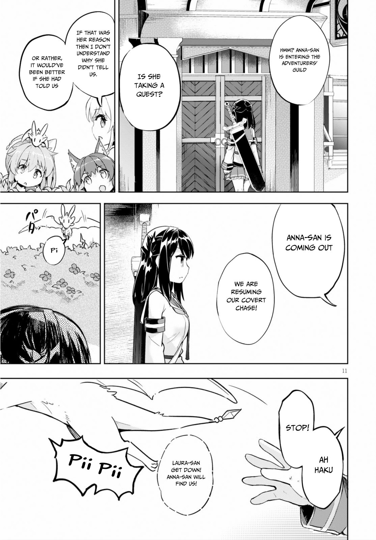 Kenshi o Mezashite Nyūgaku Shitanoni Mahō Tekisei 9999 Nandesukedo!? Chapter 22 page 12 - Chapter 22: Digging Anna-San's Secret!