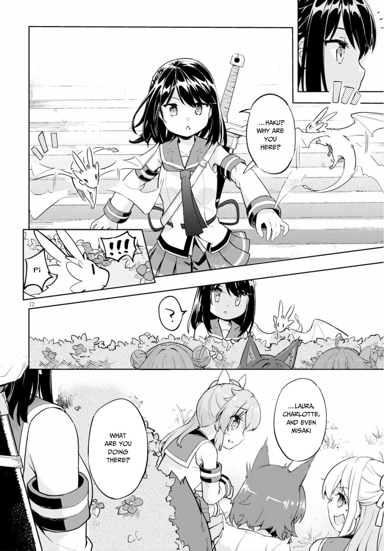Kenshi o Mezashite Nyūgaku Shitanoni Mahō Tekisei 9999 Nandesukedo!? Chapter 22 page 13 - Chapter 22: Digging Anna-San's Secret!