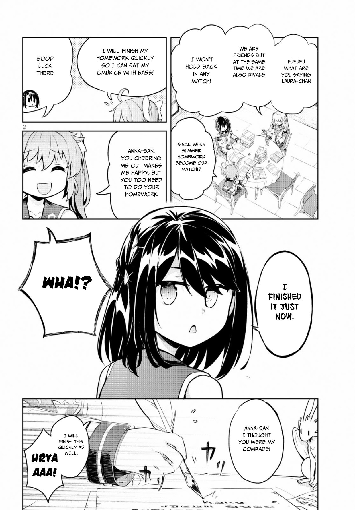 Kenshi o Mezashite Nyūgaku Shitanoni Mahō Tekisei 9999 Nandesukedo!? Chapter 22 page 3 - Chapter 22: Digging Anna-San's Secret!