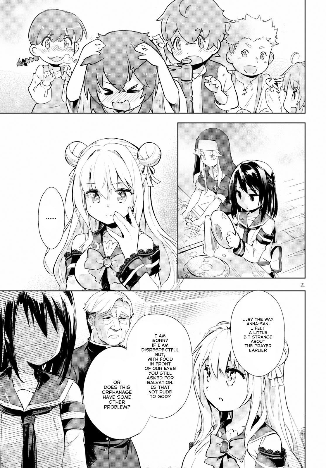 Kenshi o Mezashite Nyūgaku Shitanoni Mahō Tekisei 9999 Nandesukedo!? Chapter 23 page 22 - Chapter 23: Getting Closer to Anna-san's Mystery