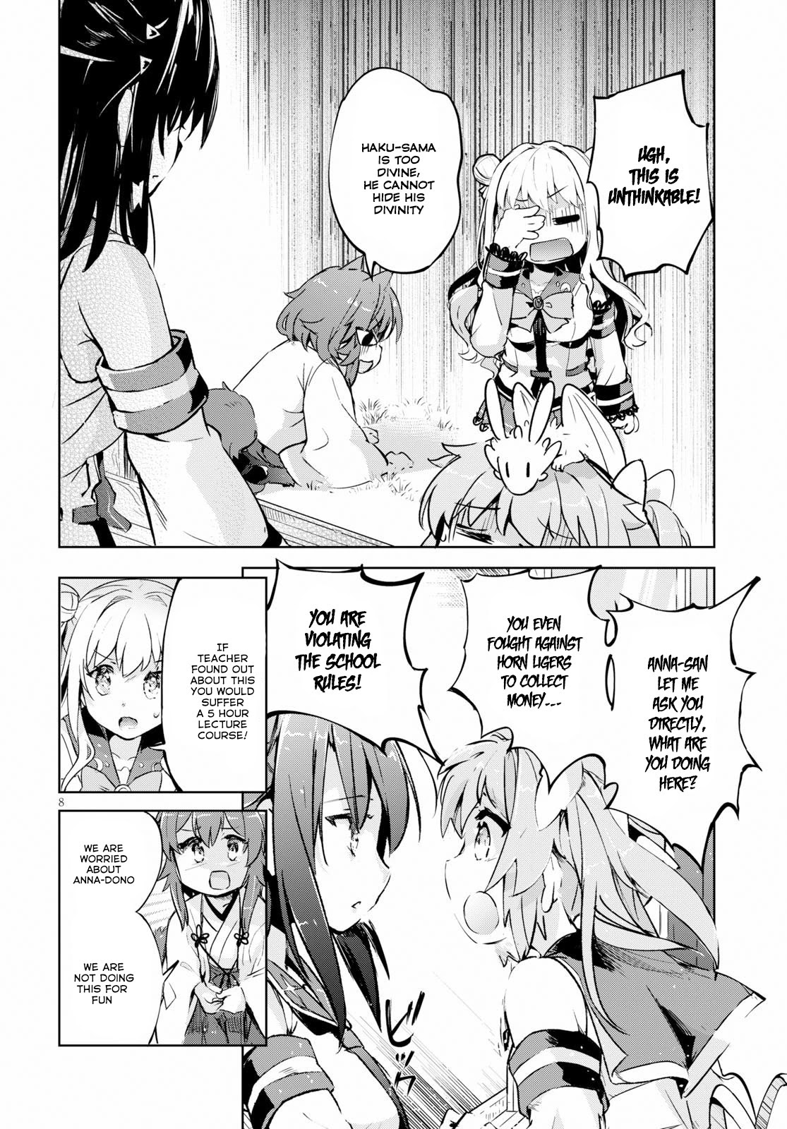 Kenshi o Mezashite Nyūgaku Shitanoni Mahō Tekisei 9999 Nandesukedo!? Chapter 23 page 9 - Chapter 23: Getting Closer to Anna-san's Mystery