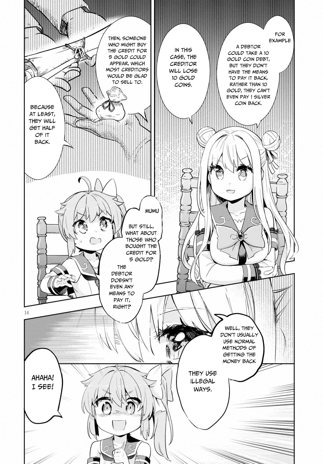 Kenshi o Mezashite Nyūgaku Shitanoni Mahō Tekisei 9999 Nandesukedo!? Chapter 24 page 15 - Chapter 24: Donation and Repayment