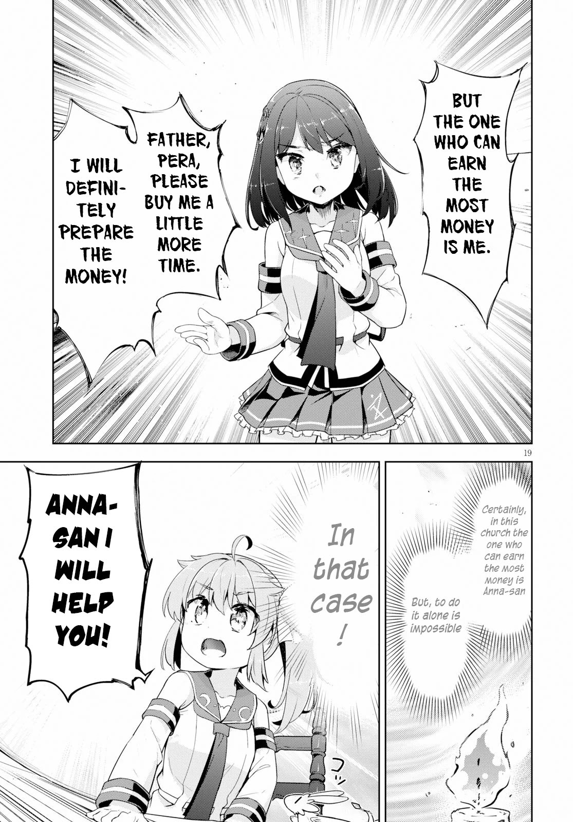 Kenshi o Mezashite Nyūgaku Shitanoni Mahō Tekisei 9999 Nandesukedo!? Chapter 24 page 20 - Chapter 24: Donation and Repayment