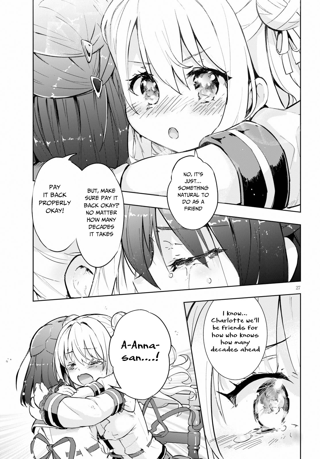Kenshi o Mezashite Nyūgaku Shitanoni Mahō Tekisei 9999 Nandesukedo!? Chapter 24 page 28 - Chapter 24: Donation and Repayment