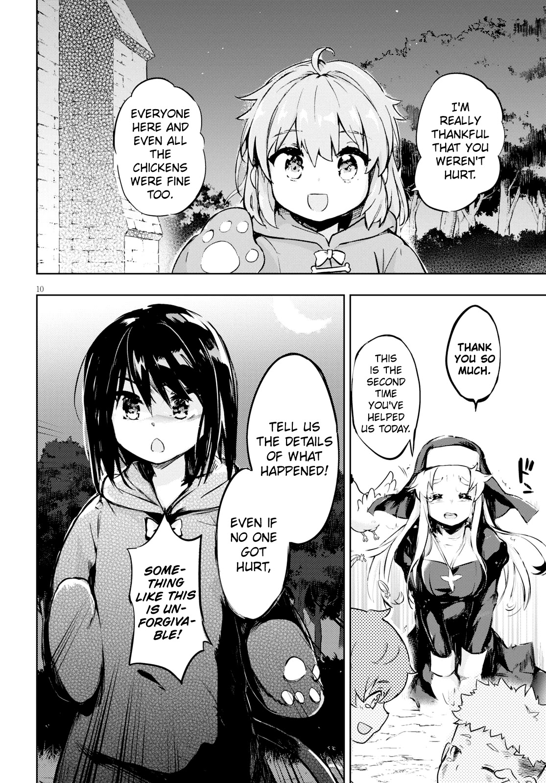 Kenshi o Mezashite Nyūgaku Shitanoni Mahō Tekisei 9999 Nandesukedo!? Chapter 26 page 10 - Chapter 26: The orphange is in trouble again!?